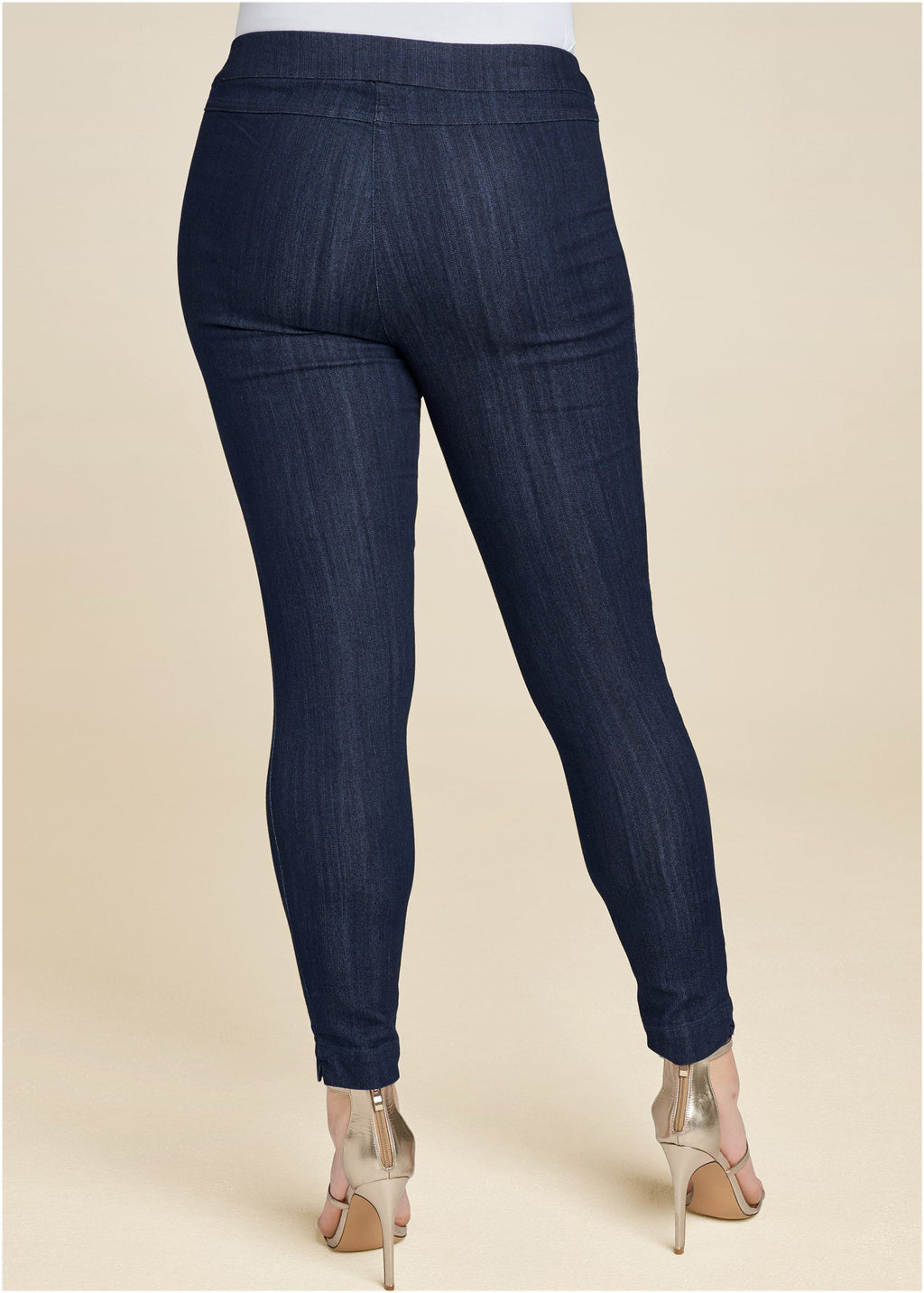 Slimming Stretch Jeggings - Dark Wash