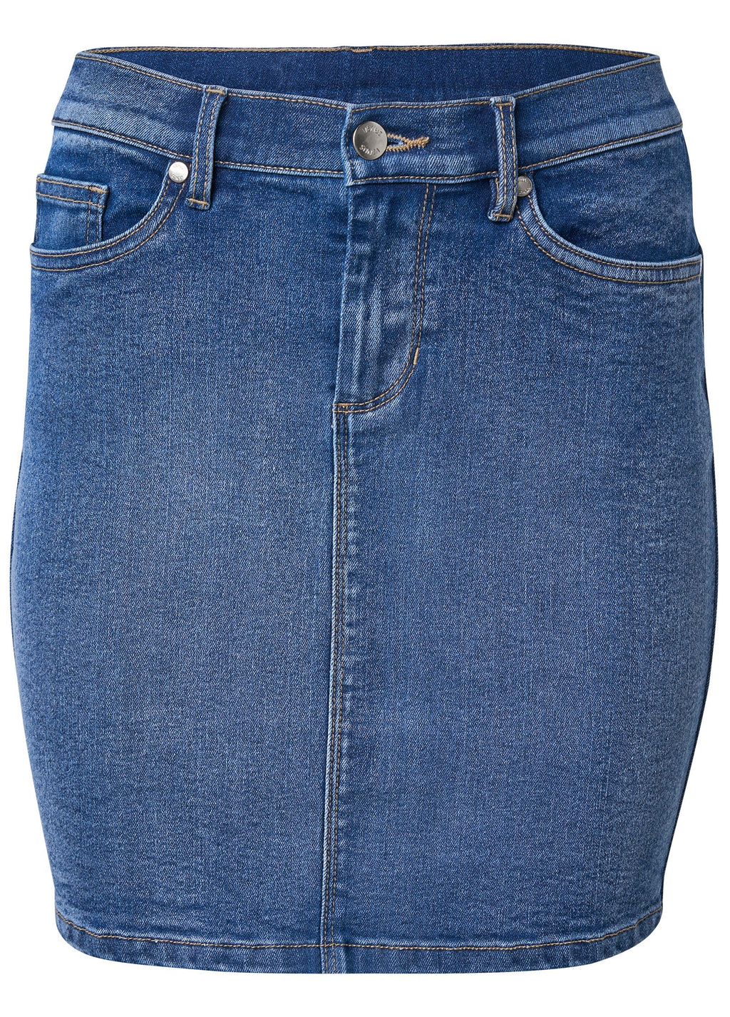 Mini Jean Skirt - Medium Wash
