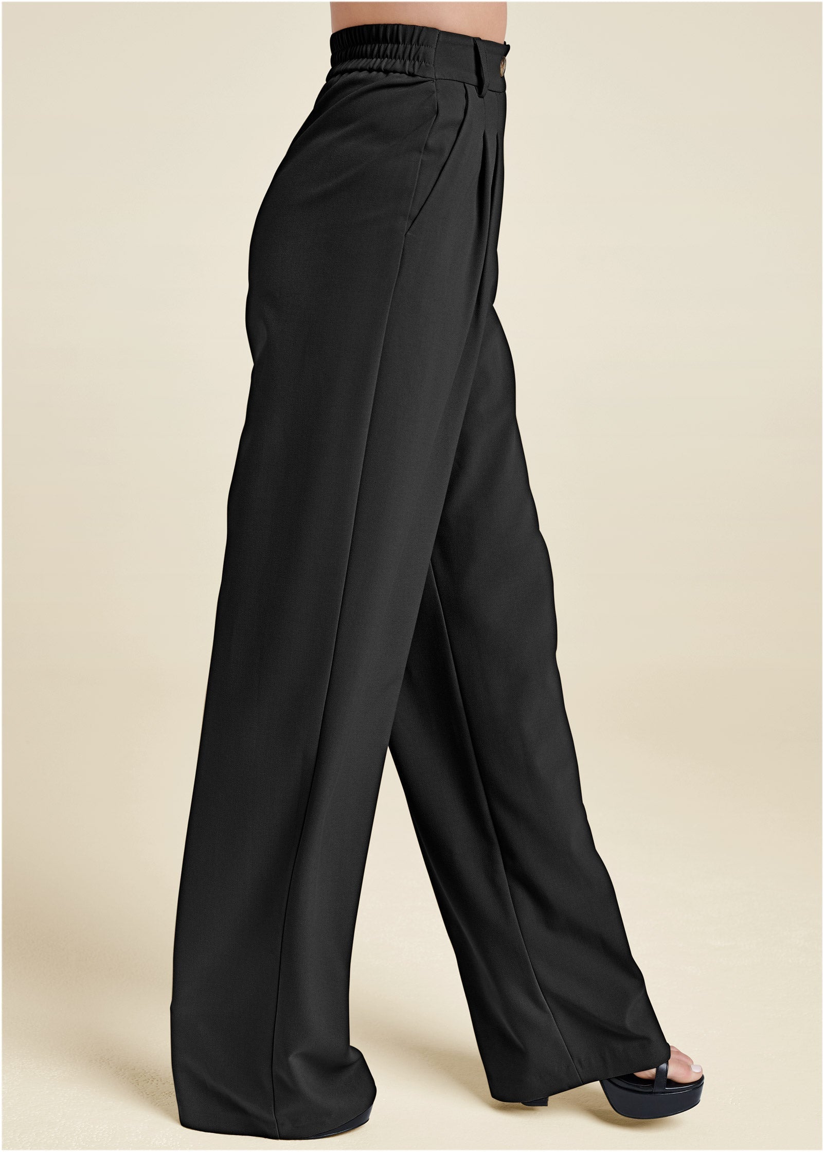 Suiting Trouser Pants - Black