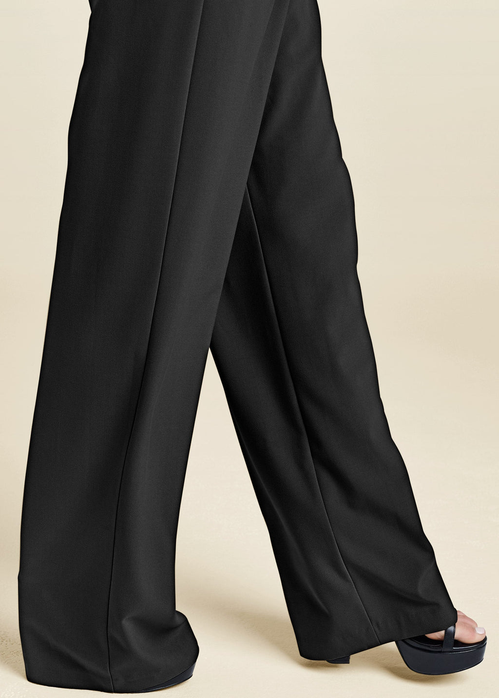 Suiting Trouser Pants - Black
