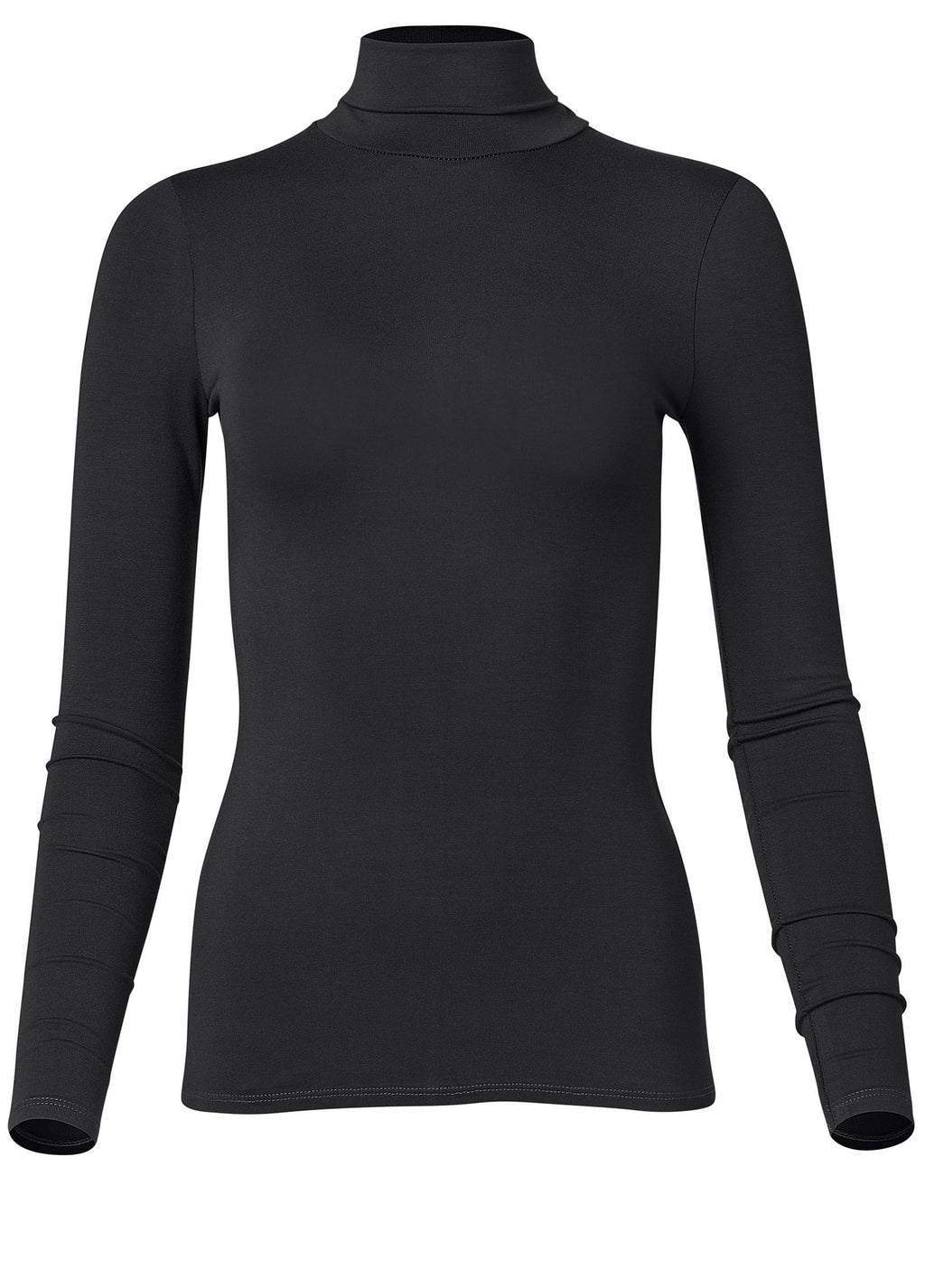 Back Cut-Out Casual Top - Black
