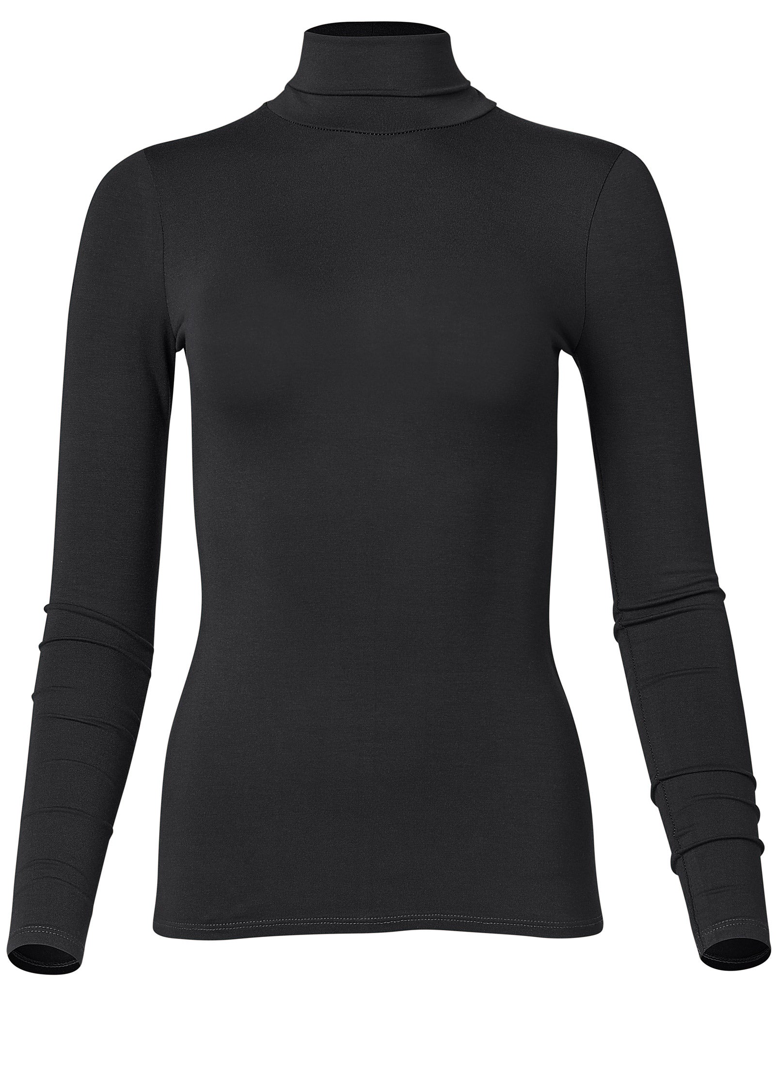 Back Cut-Out Casual Top - Black