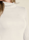 Back Cut-Out Casual Top - Off White