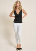Slimming Stretch Jeggings - White