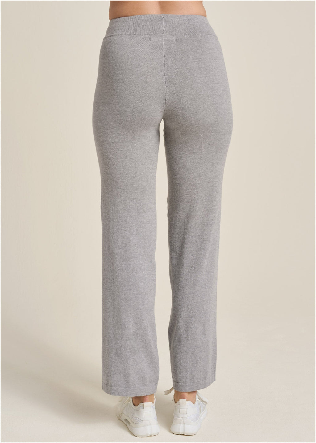 Knit Pants - Heather Grey