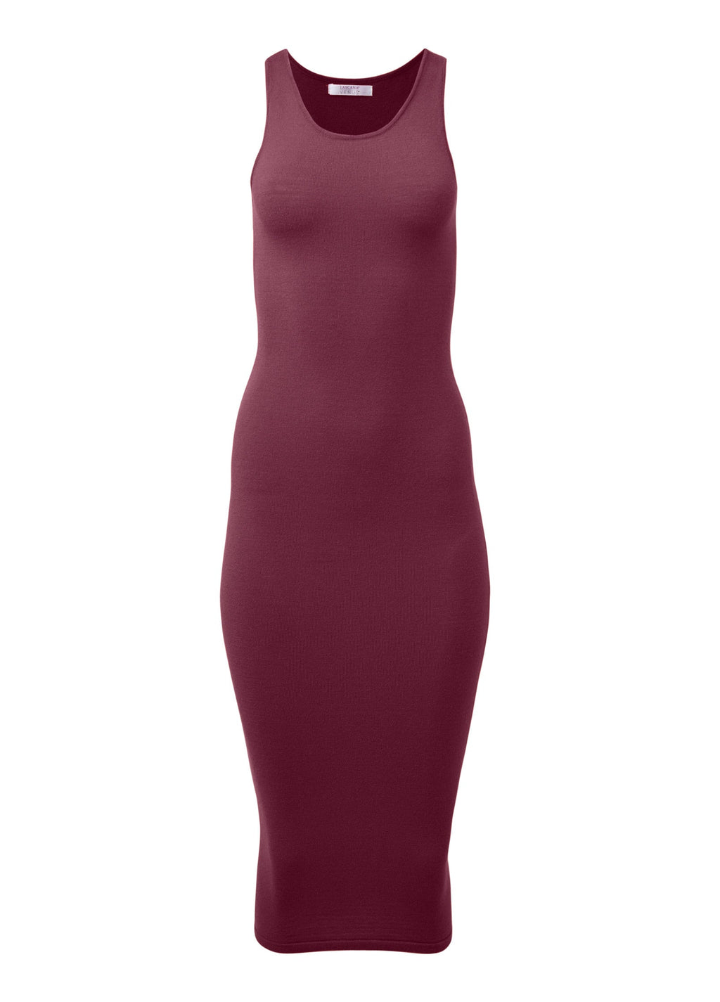 Midi Sweater Dress - Berry