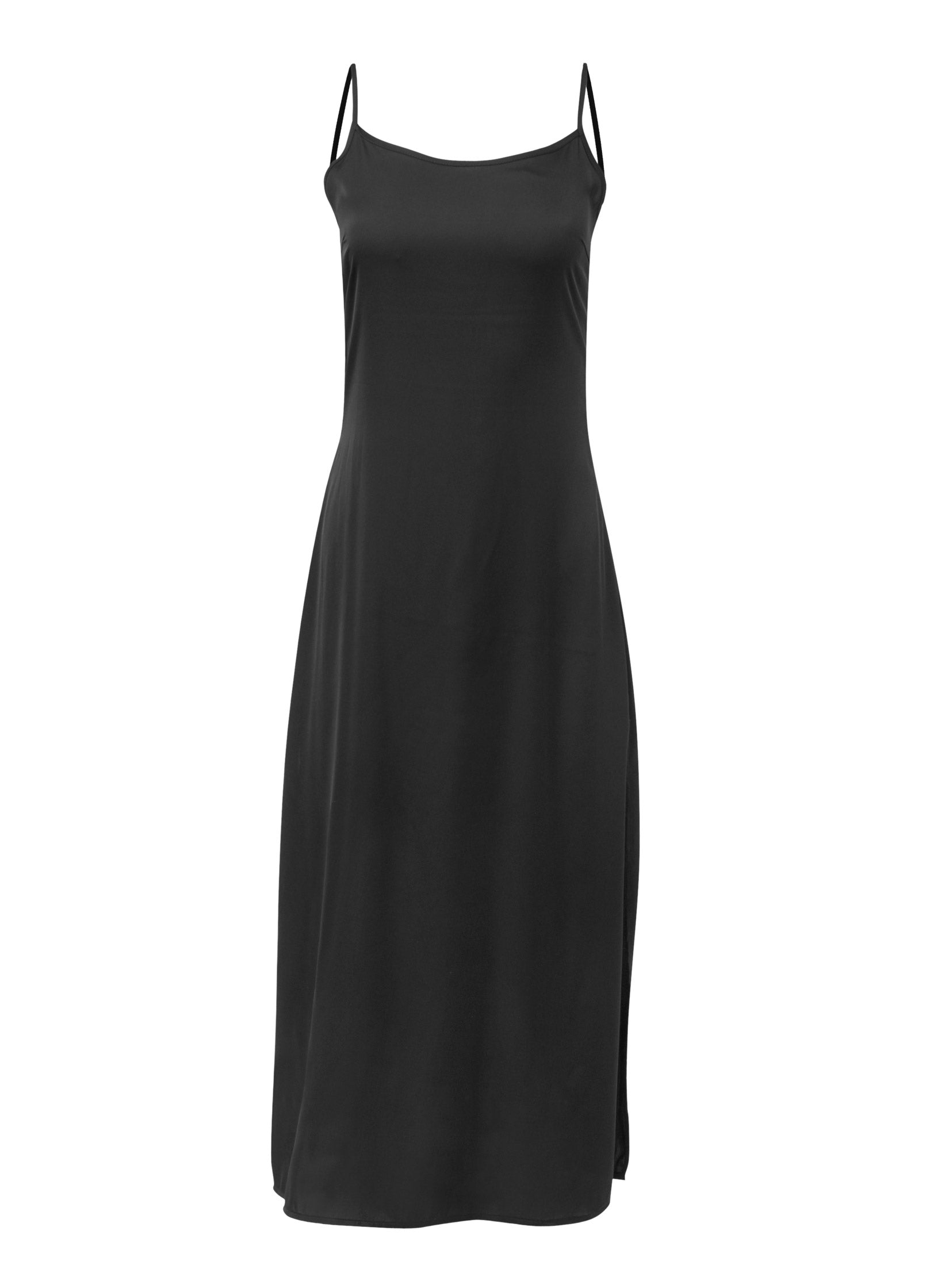 Slip Dress - Jet Black