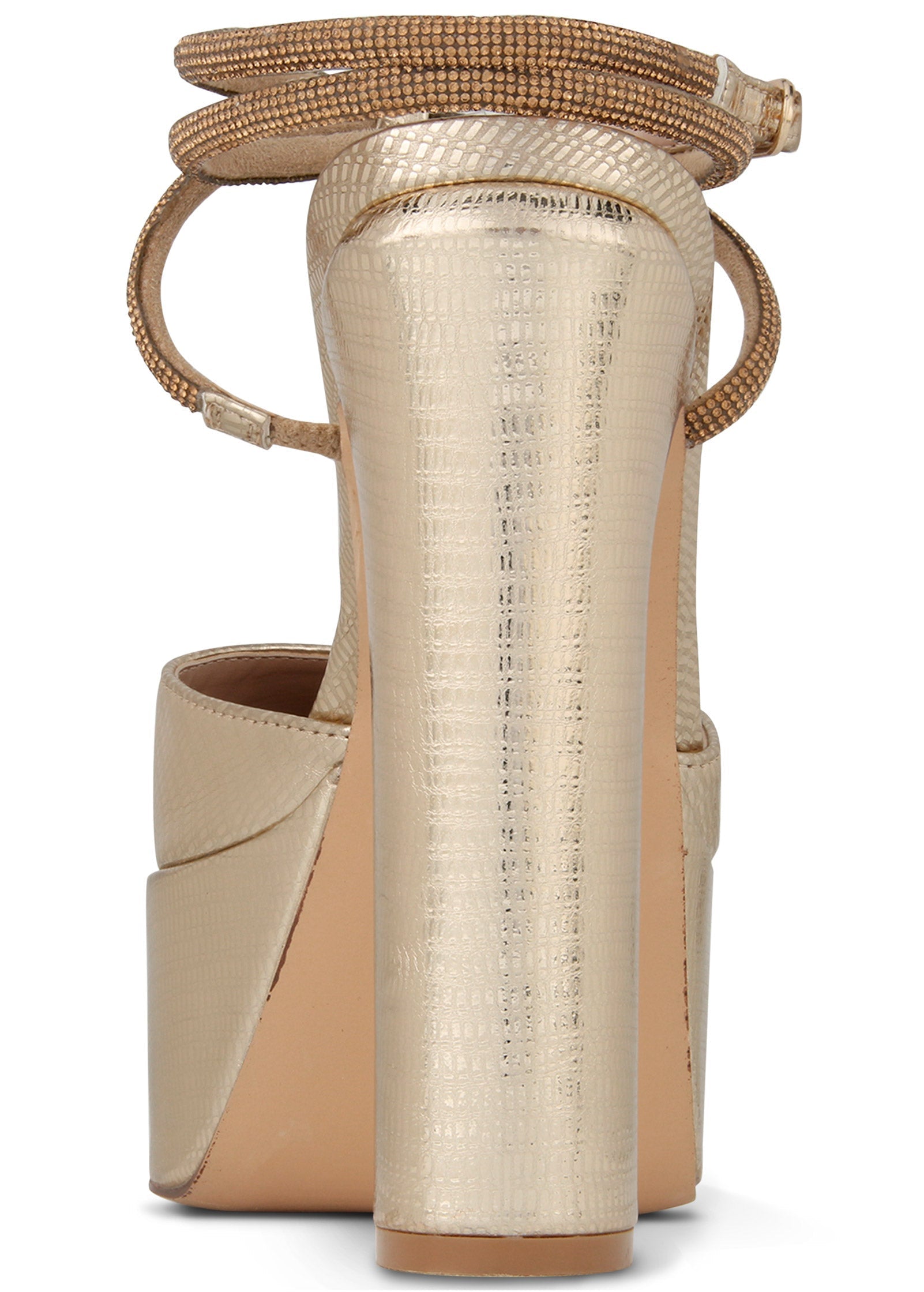 Platform Heels  - Gold