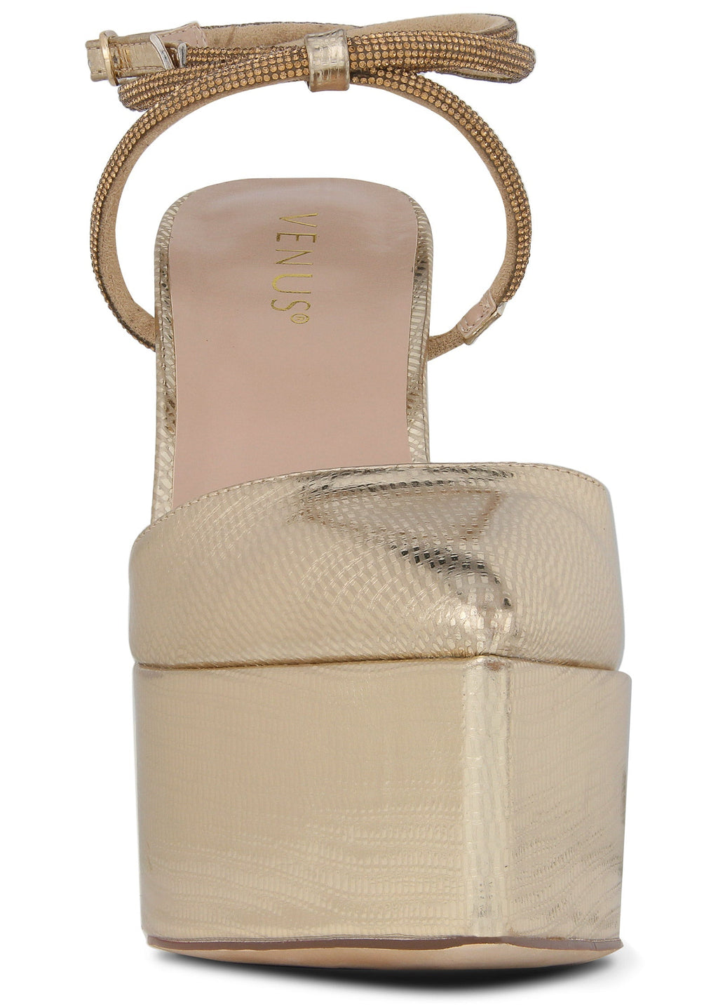 Platform Heels  - Gold