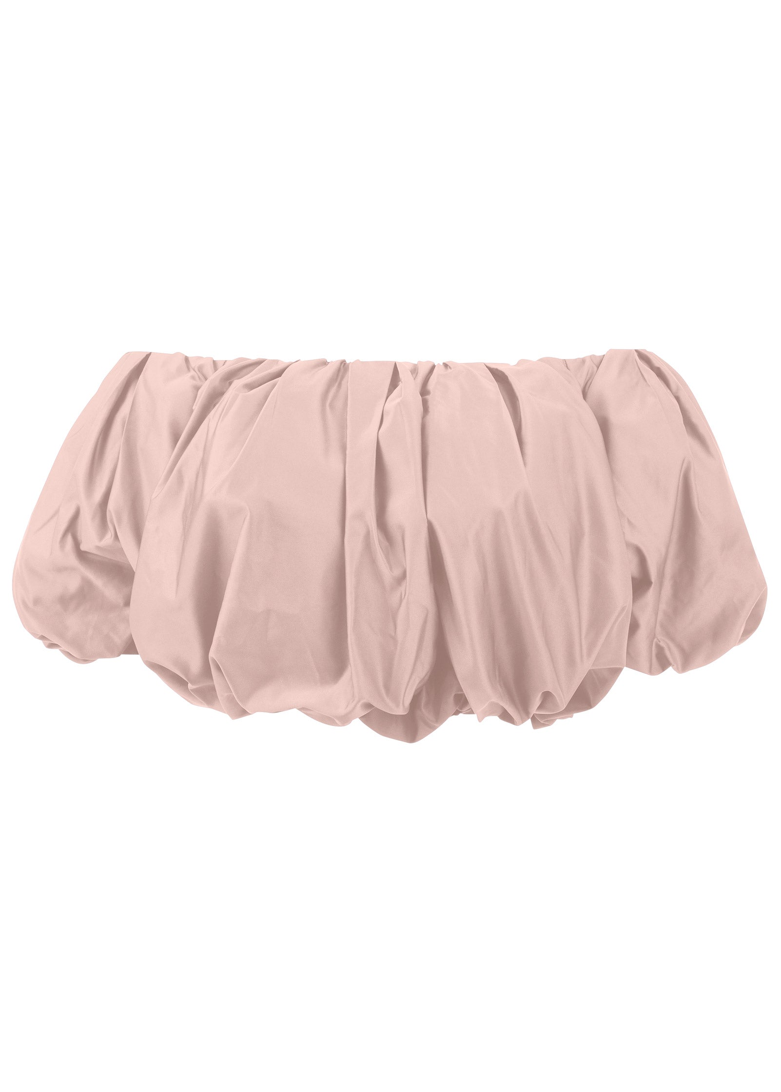 Bubble Crop Top - Blush