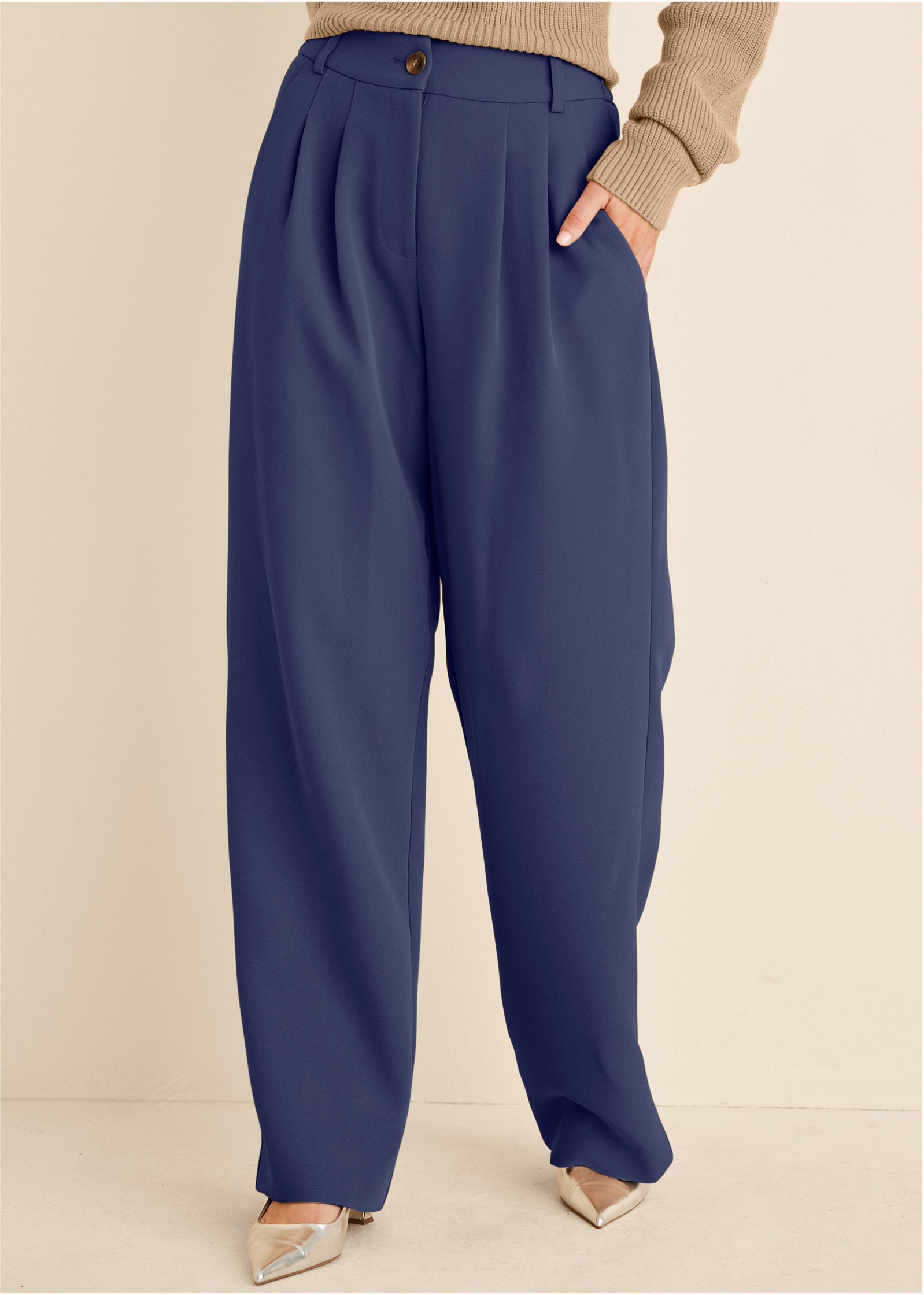 Trouser Pants - Navy