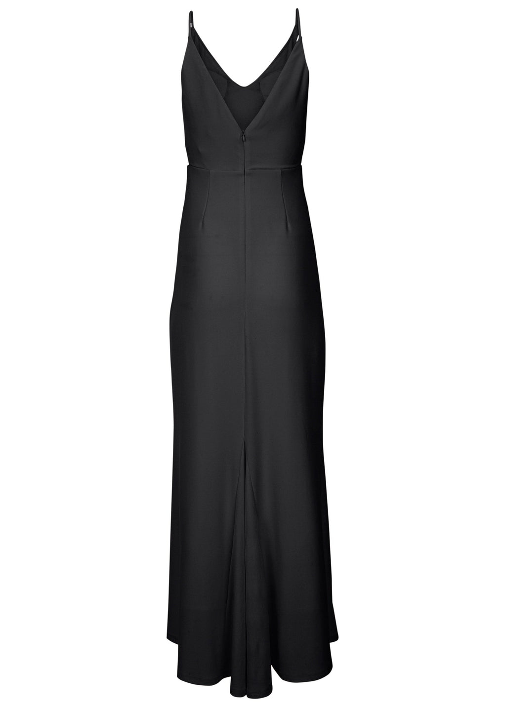 Matte Jersey Maxi Dress - Jet Black