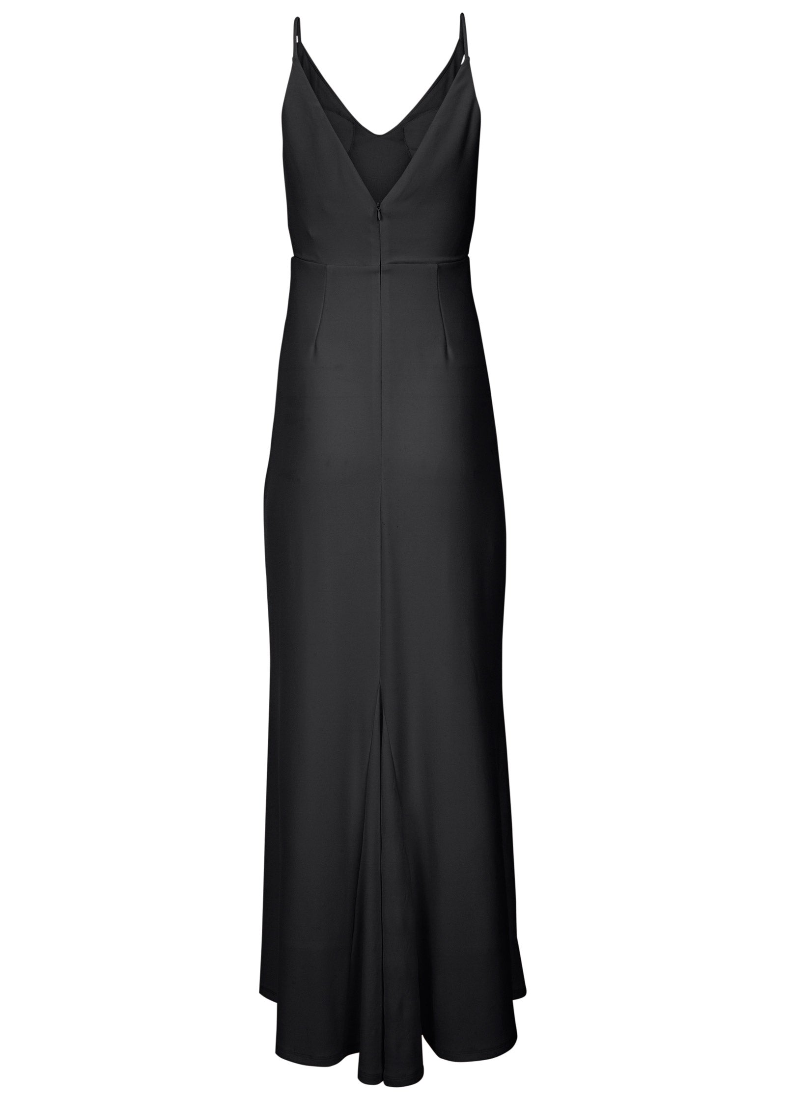 Matte Jersey Maxi Dress - Jet Black