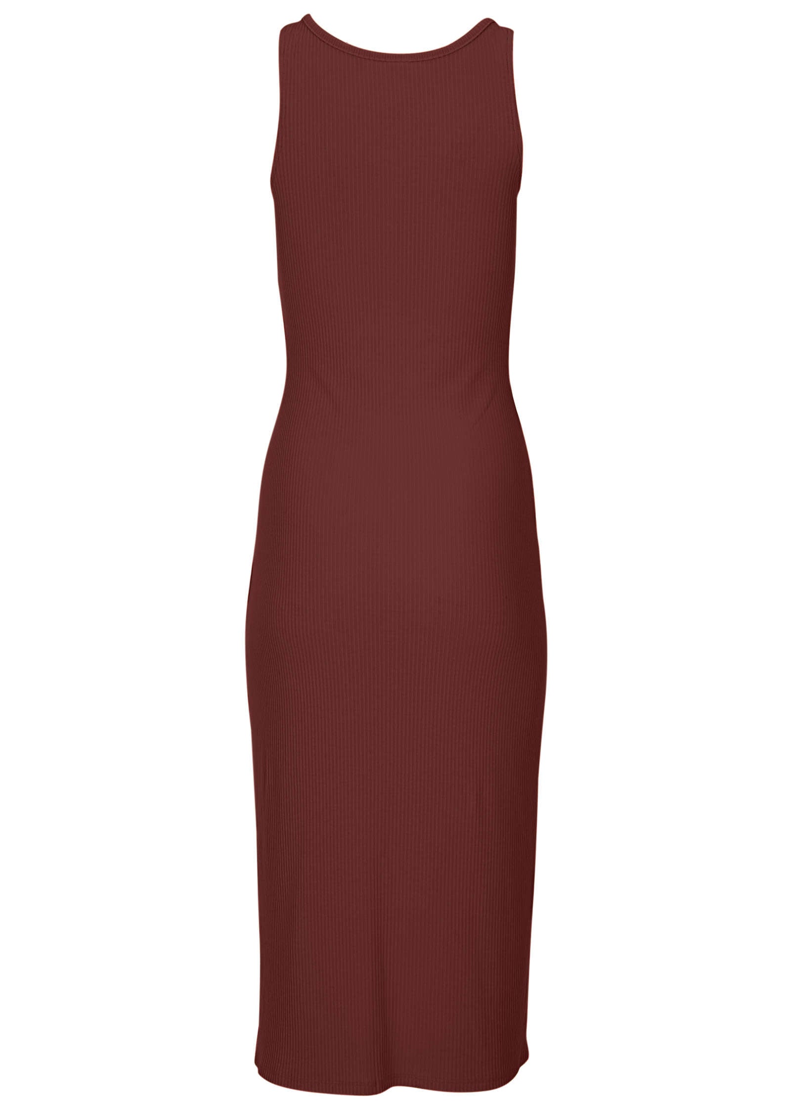 Henley Midi Dress - Auburn