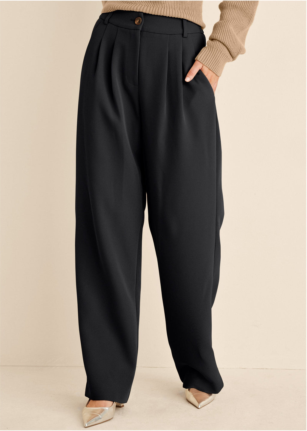 Trouser Pants - Jet Black