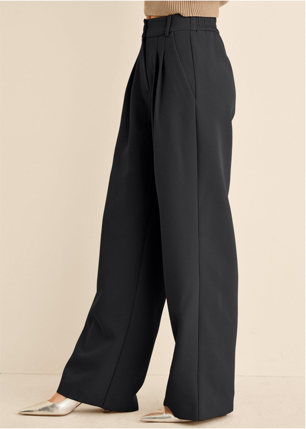 Trouser Pants - Jet Black