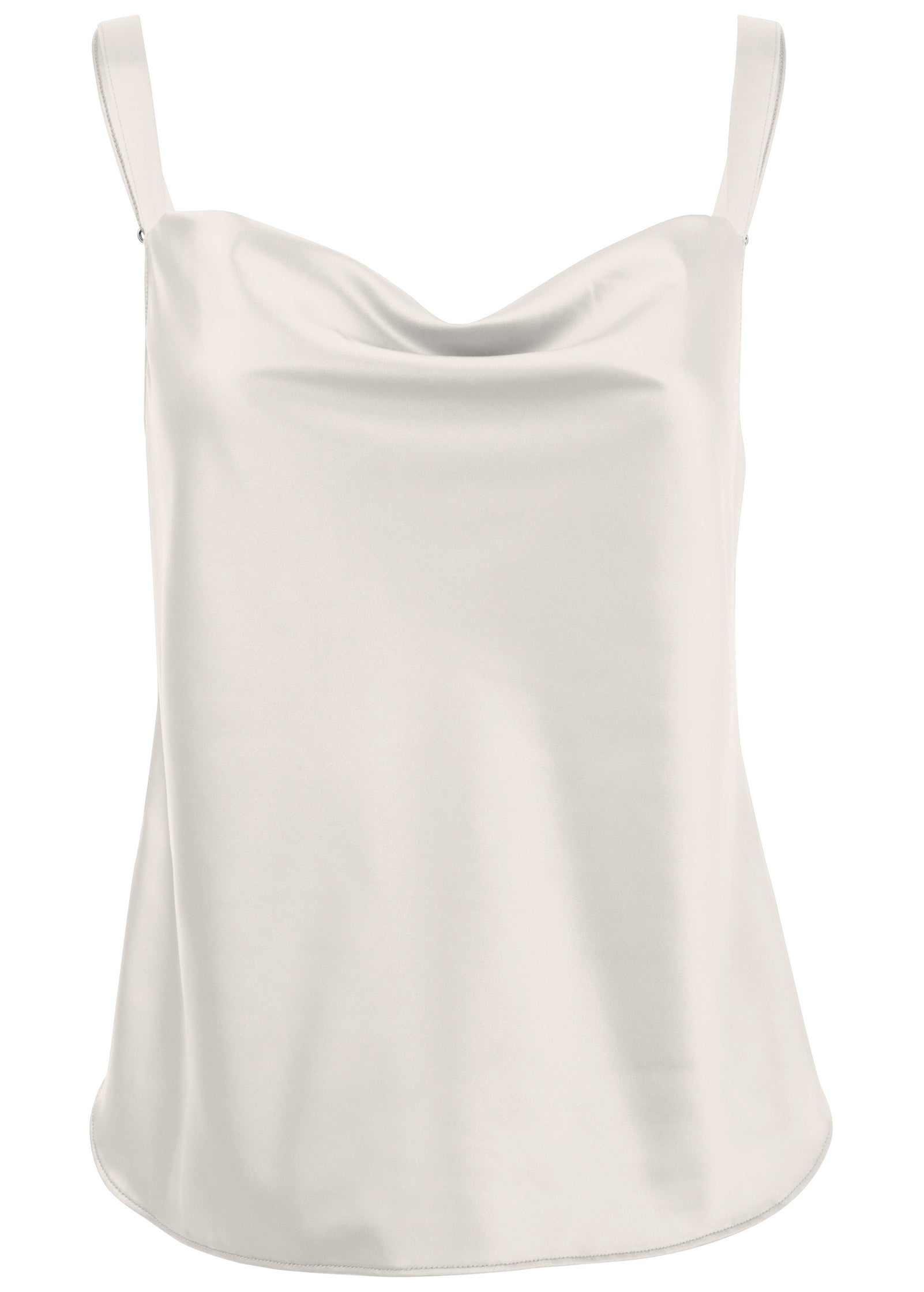 Cowl Neck Tank - Off White