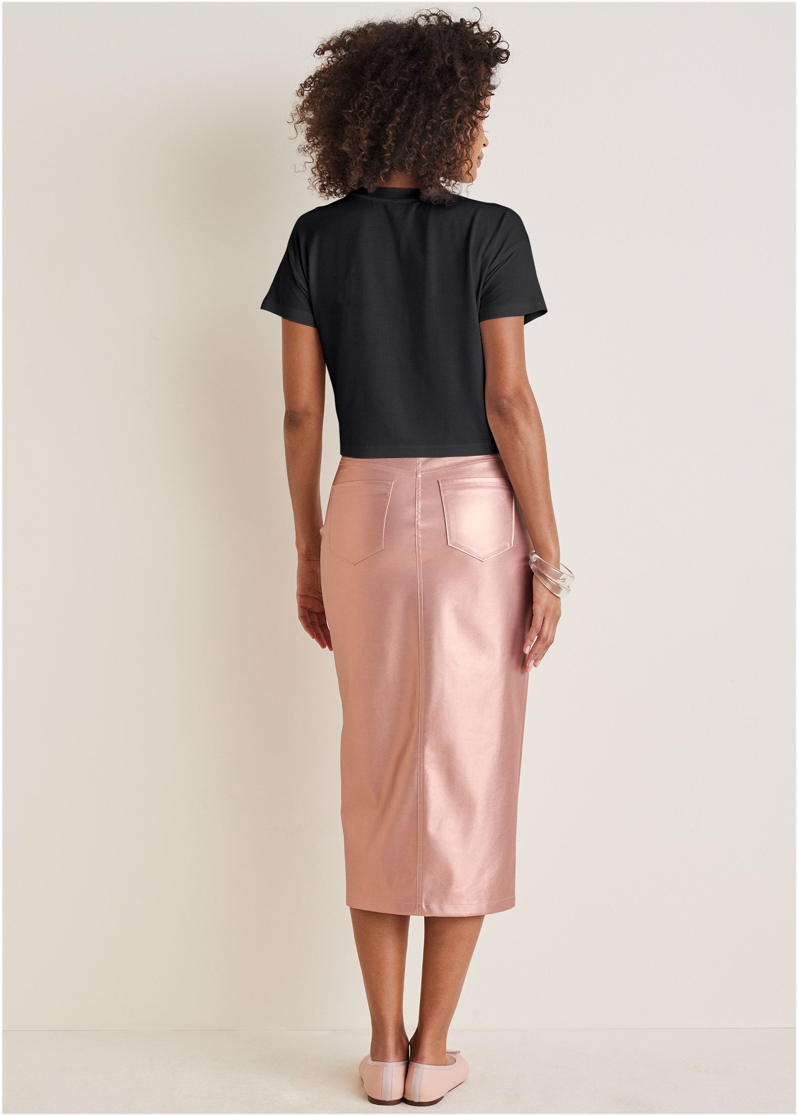 Crew Neck Tee - Jet Black