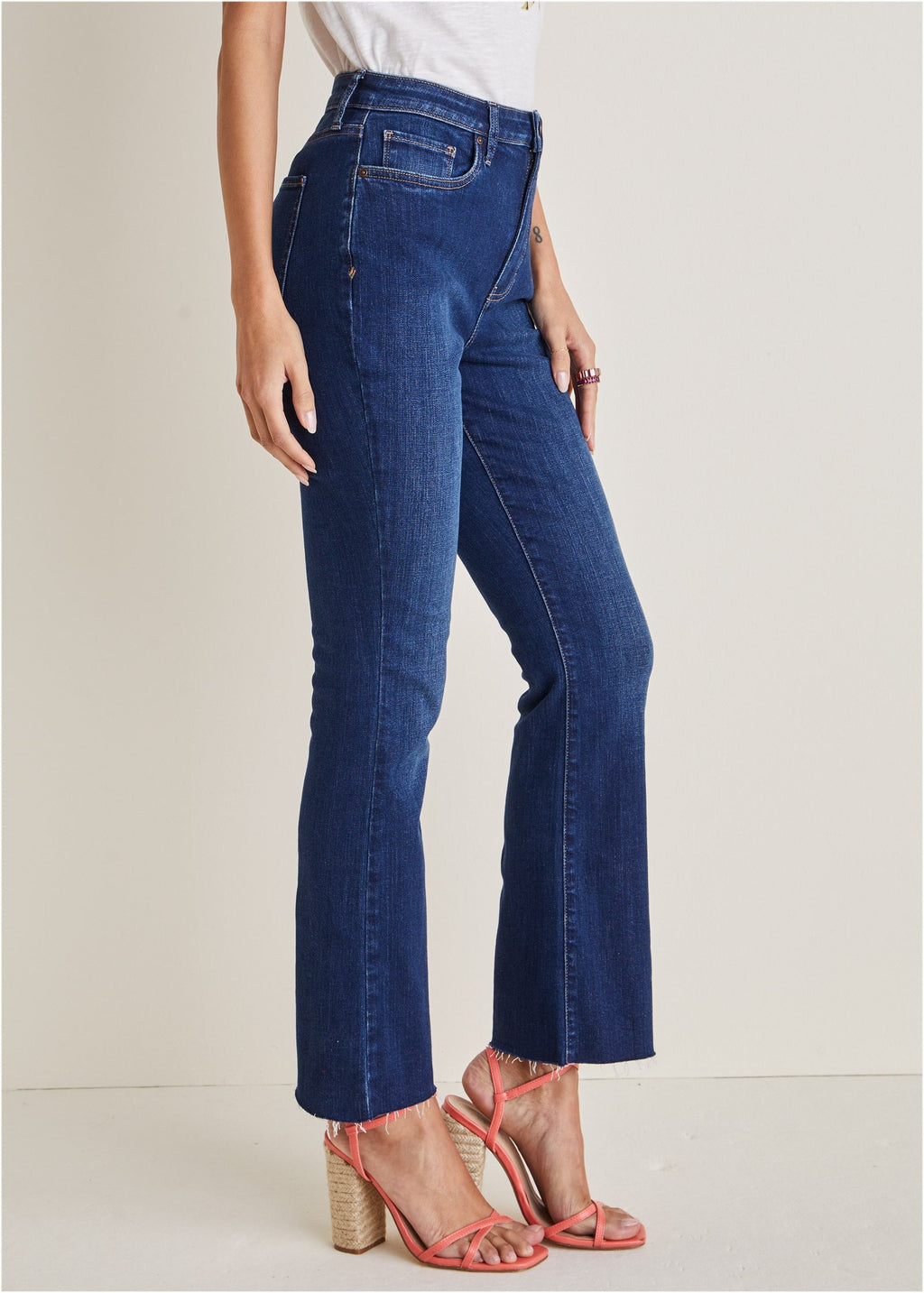 Brigitte Kick Flare Jeans - Dark Wash