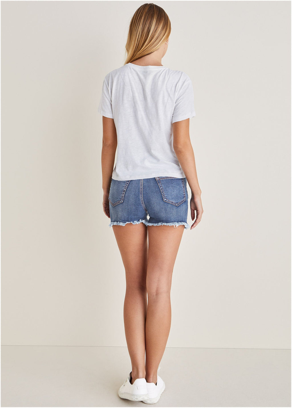 Collegiate Usa Graphic Tee - Cloud Dancer