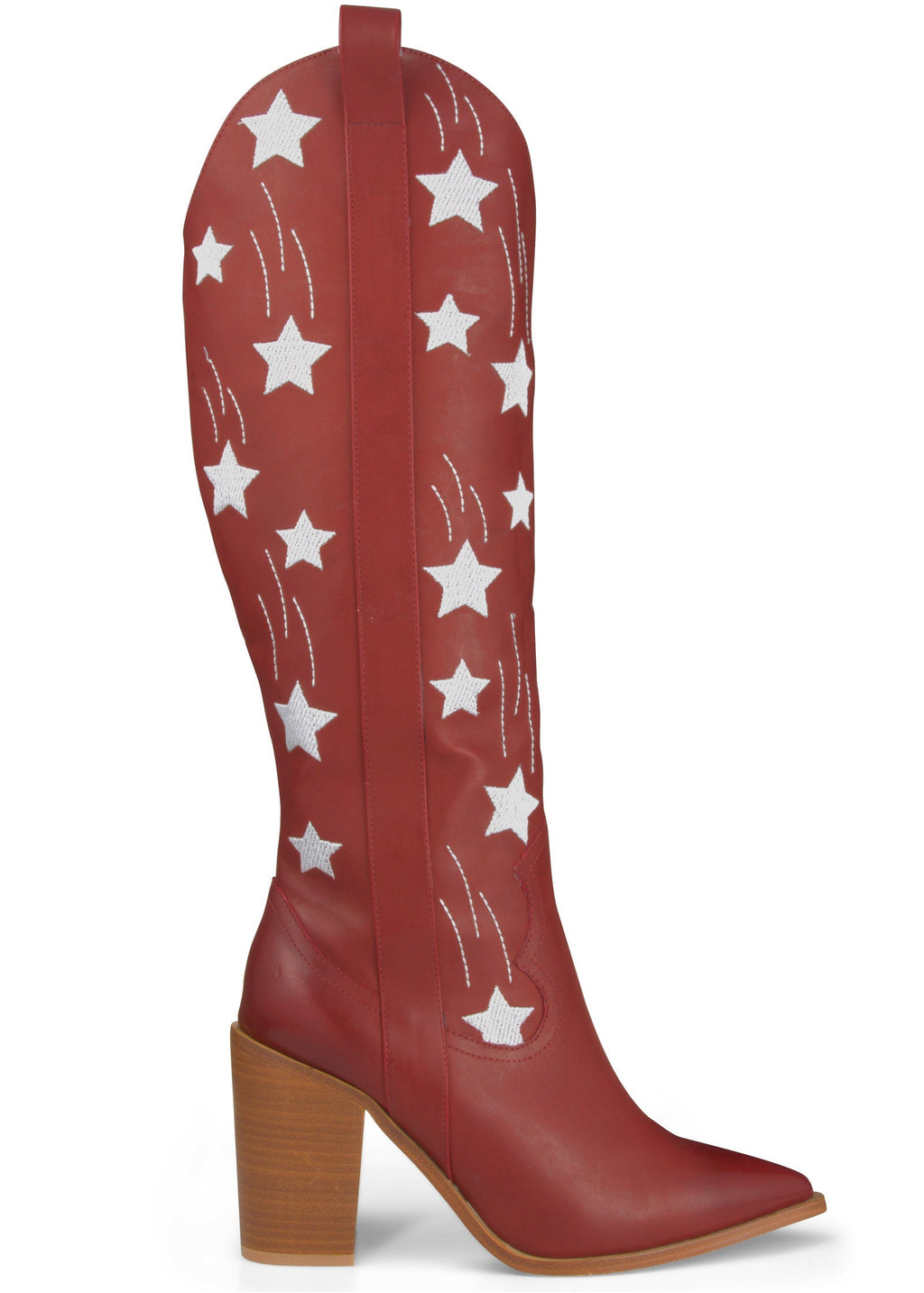 Americana Cowgirl Boots - Red