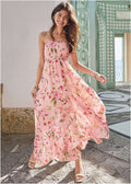 Strapless Ruffle Maxi - Ethereal Floral