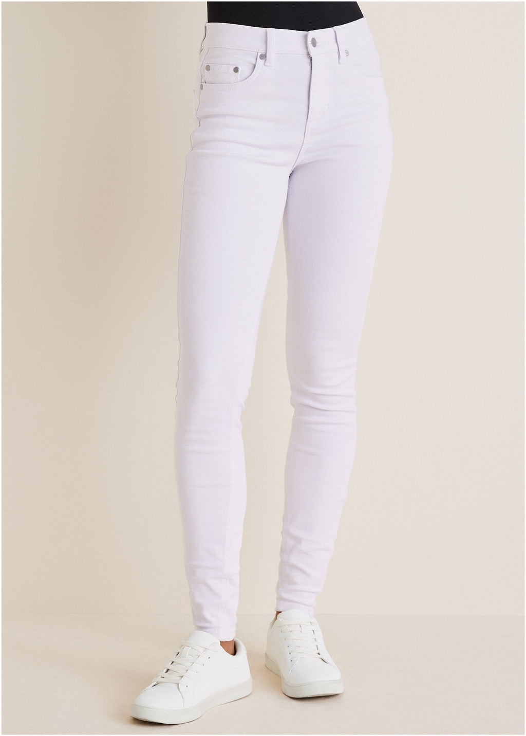 Giselle Skinny Jeans - White