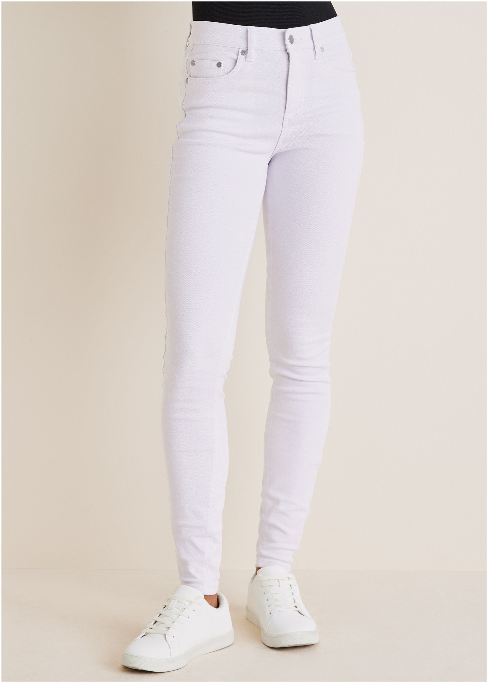 Giselle Skinny Jeans - White