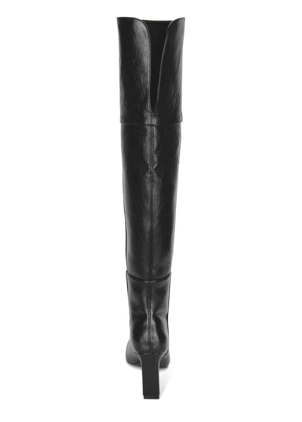 Over-The-Knee Boots - Jet Black