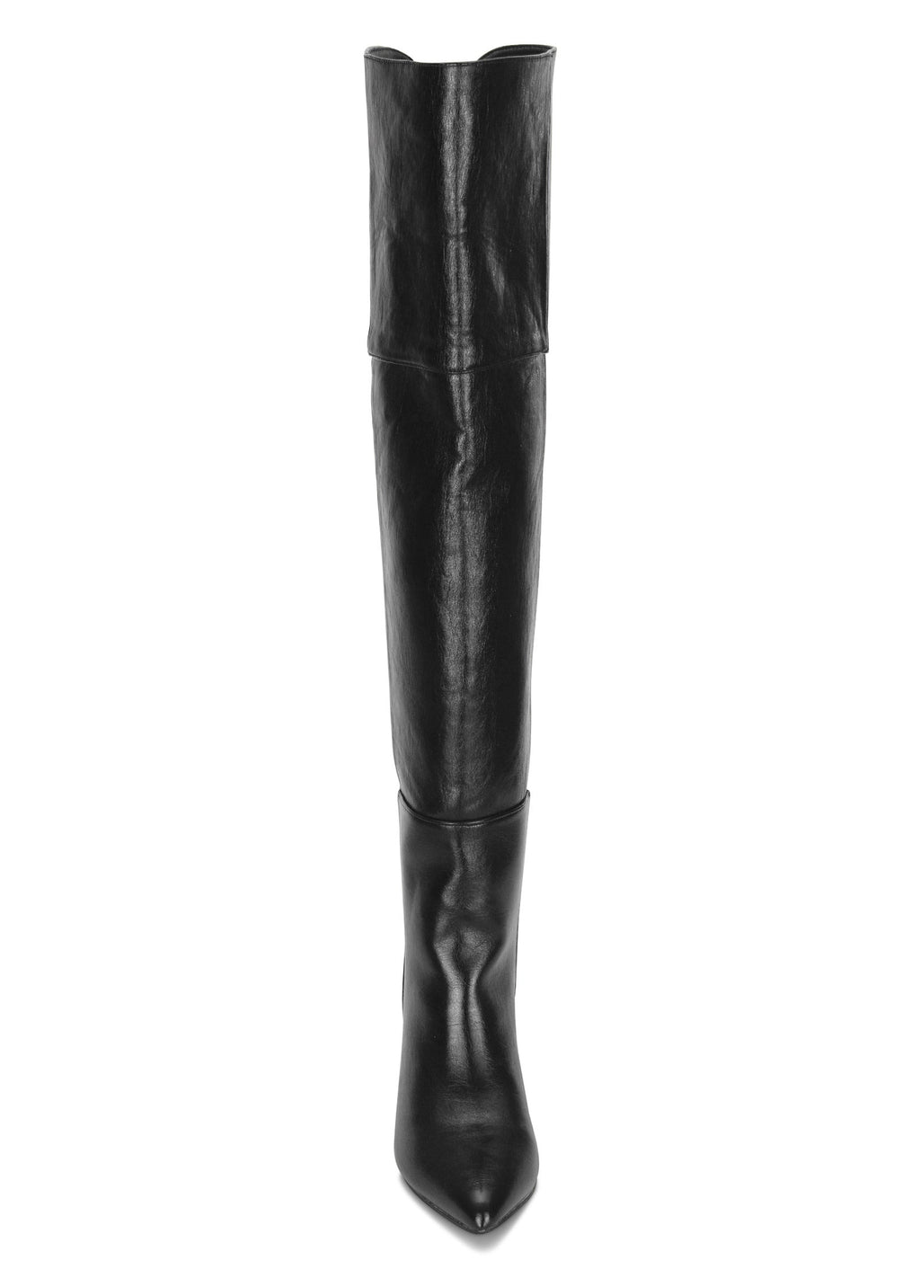 Over-The-Knee Boots - Jet Black