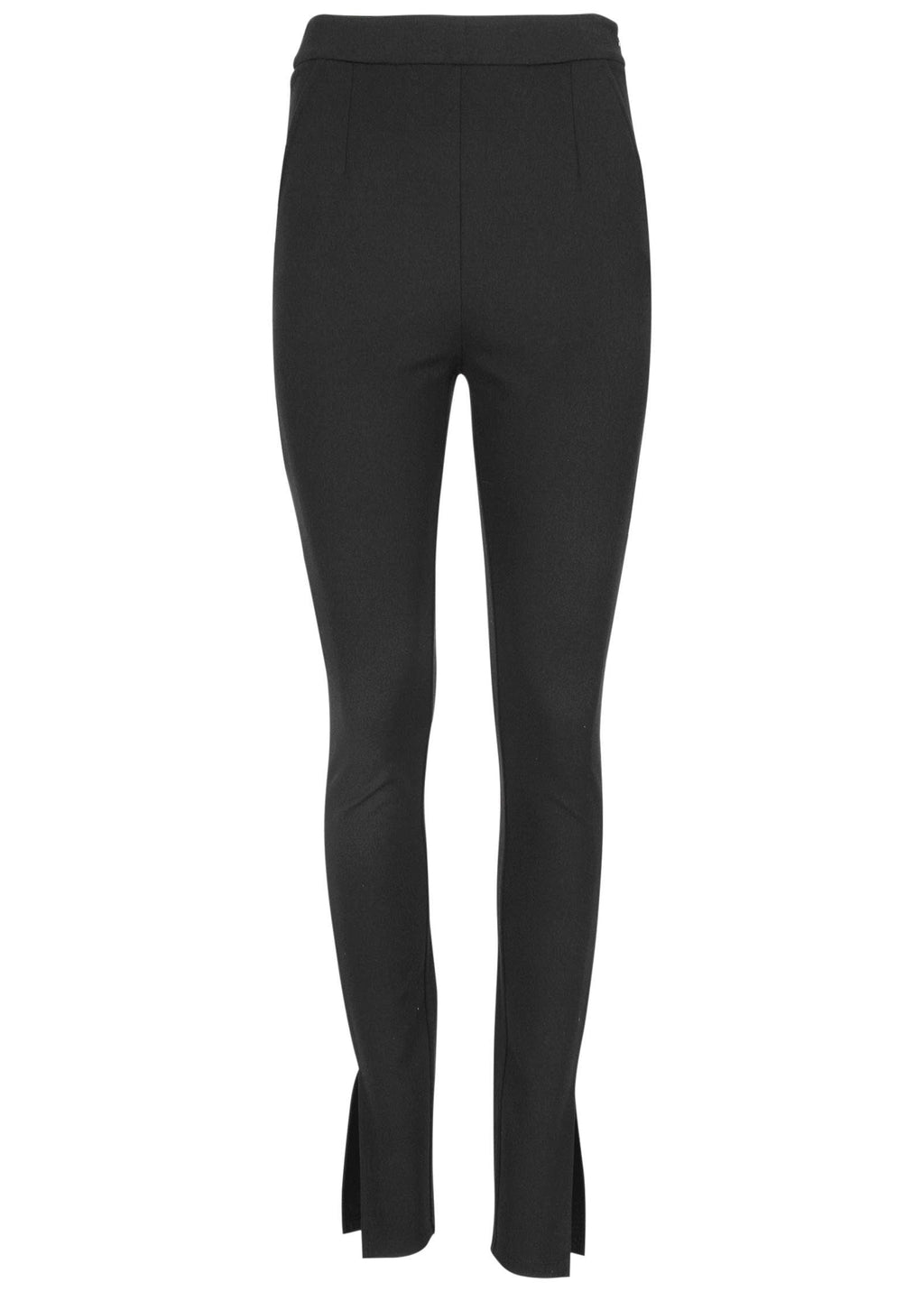 Smoothing Ponte Skinny Pants - Jet Black