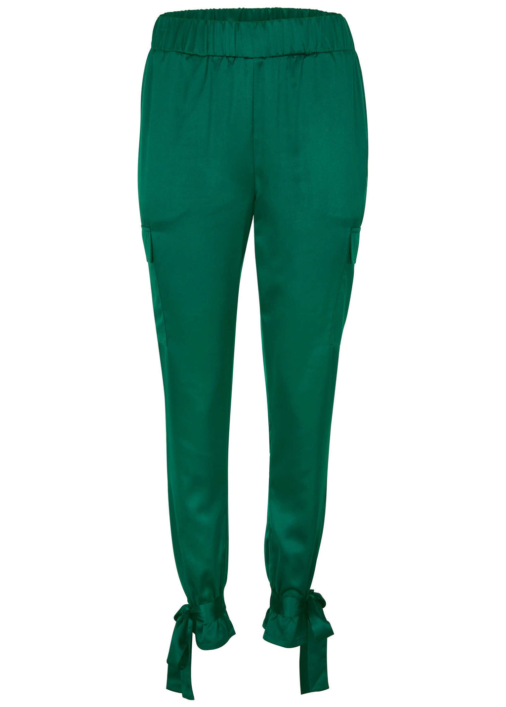 Satin Jogger Pants - Aventurine
