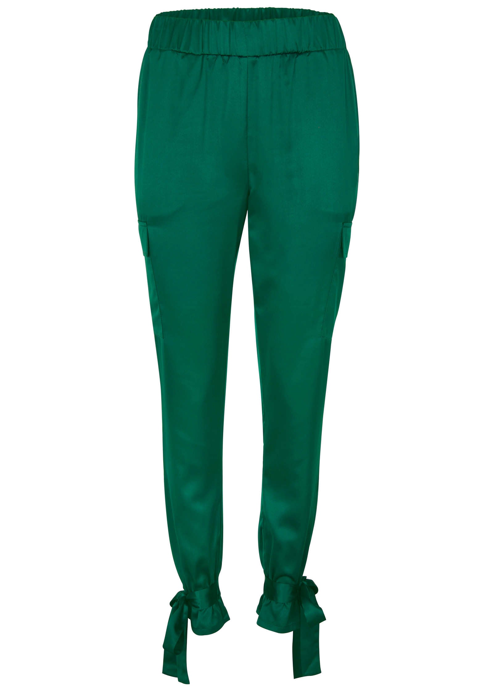 Satin Jogger Pants - Aventurine