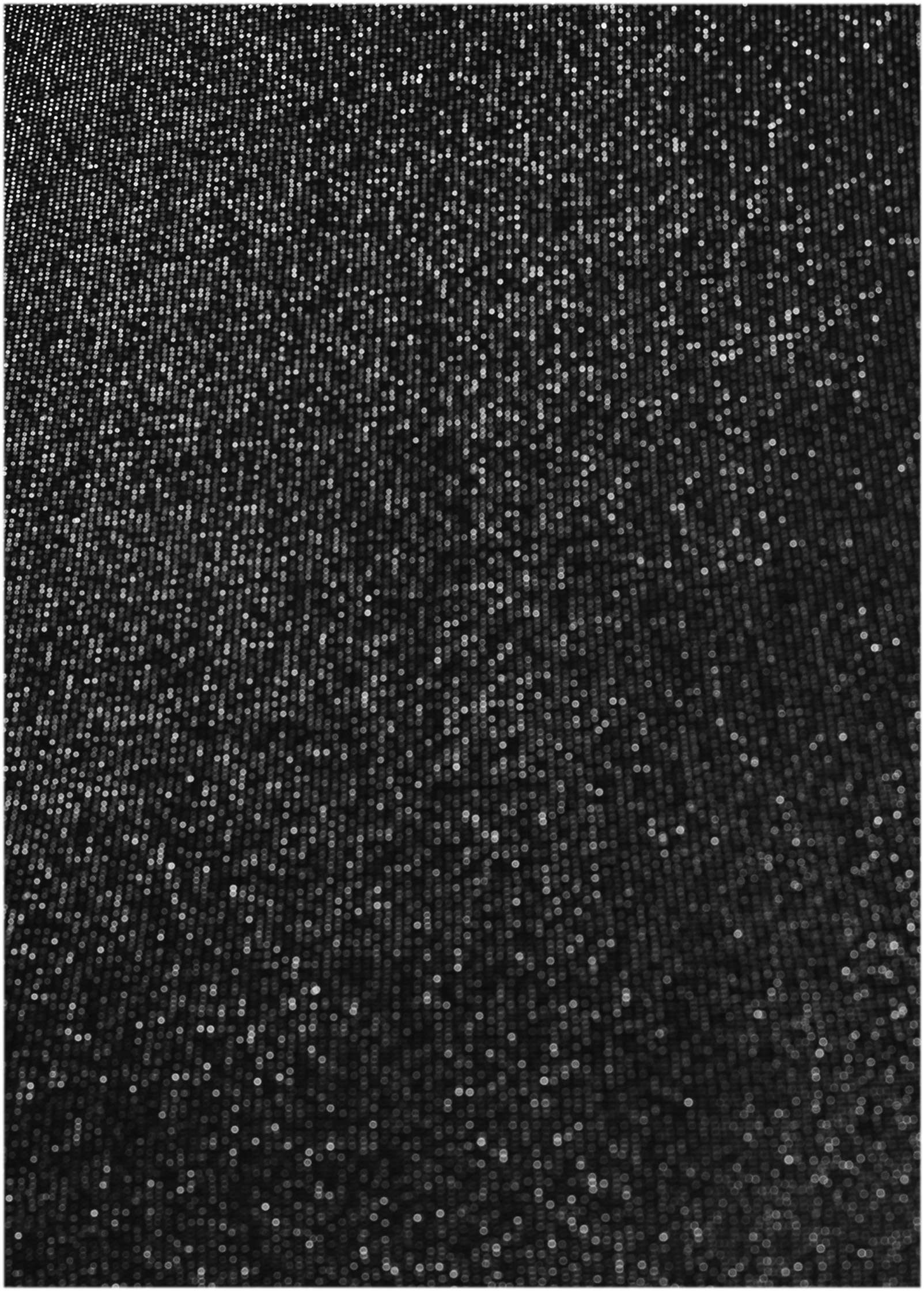 Glitter Knit Mock Neck Tank - Jet Black Glitter Knit