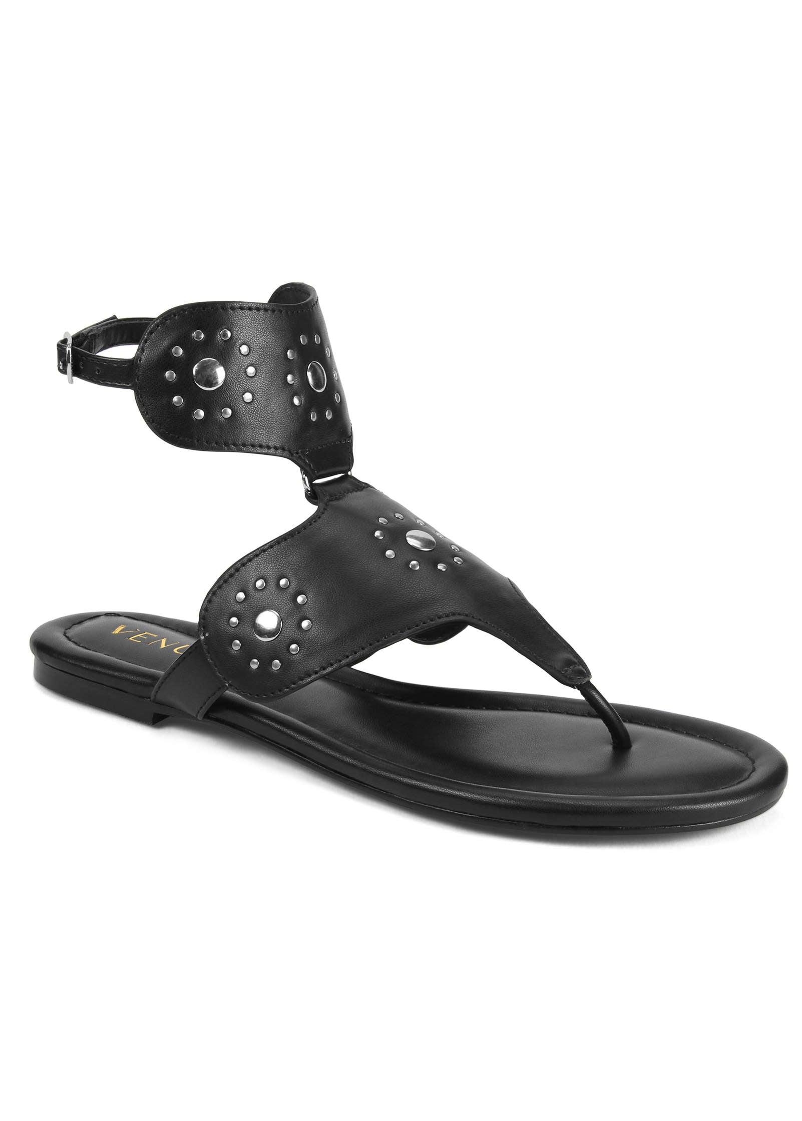 Flat Sandal - Black