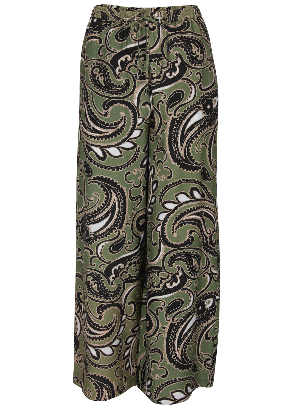 Linen Wide Leg Pant - Large Splendid Paisley