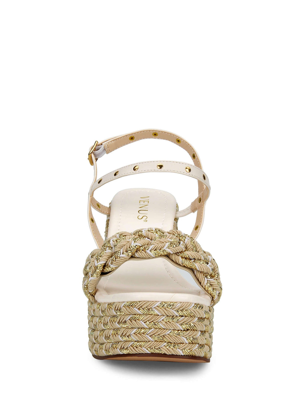 Wedge - Gold & Taupe