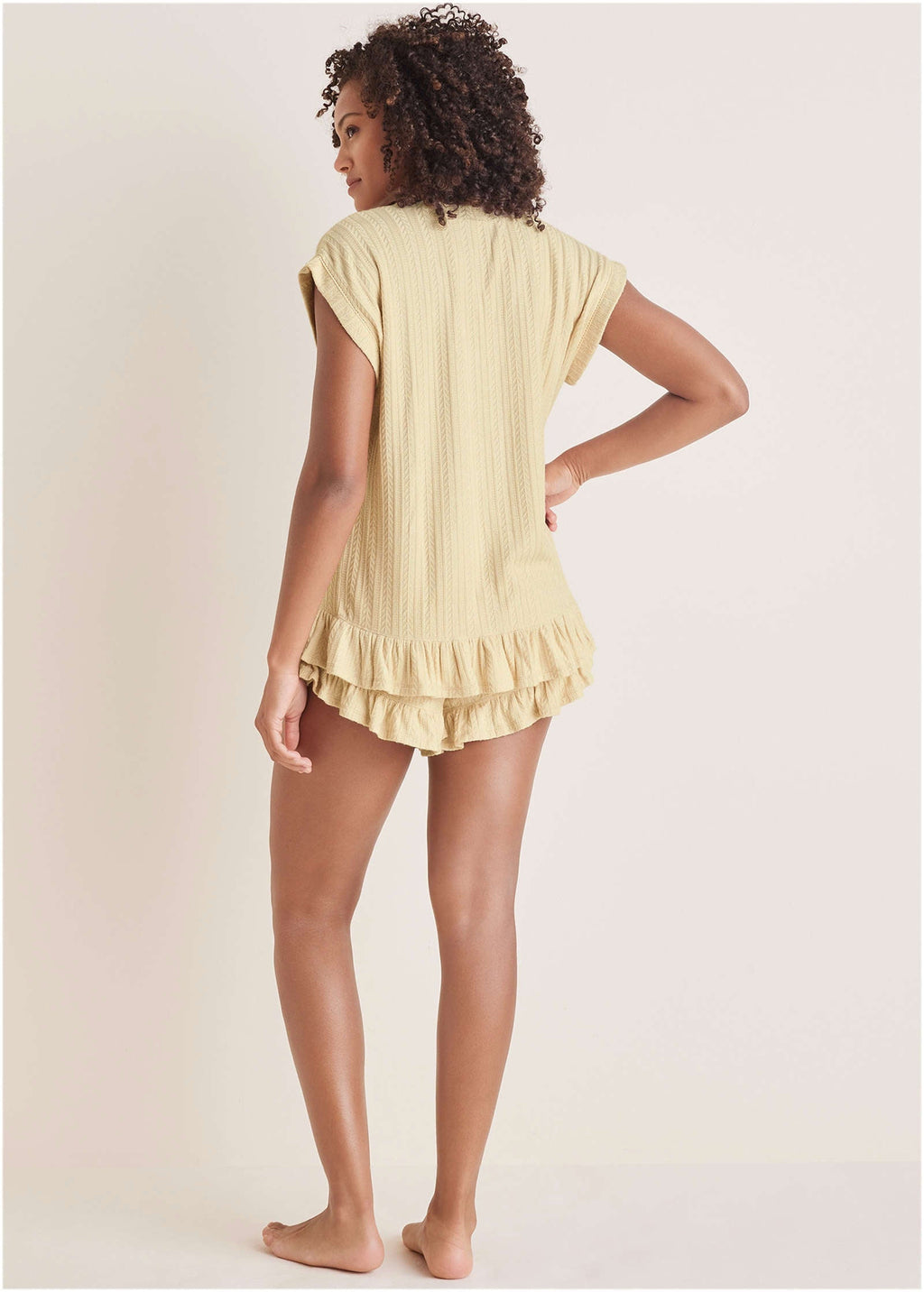 Brunch Knit Top - Macadamia