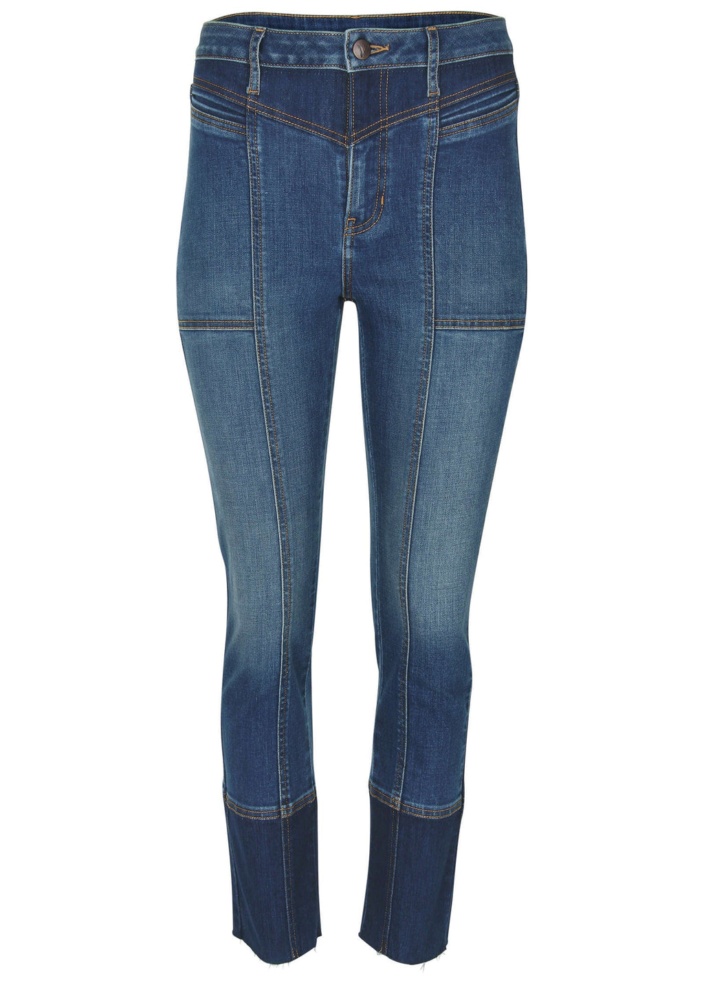 Audrey Straight Leg Jean - Medium & Dark Wash