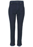 Rolled Hem Chino Pant  - Navy