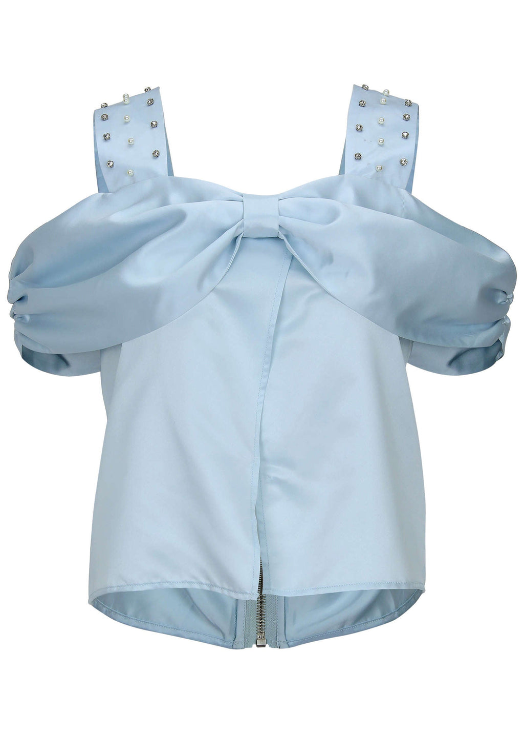 Embellished Cold Shoulder  - Skywriting