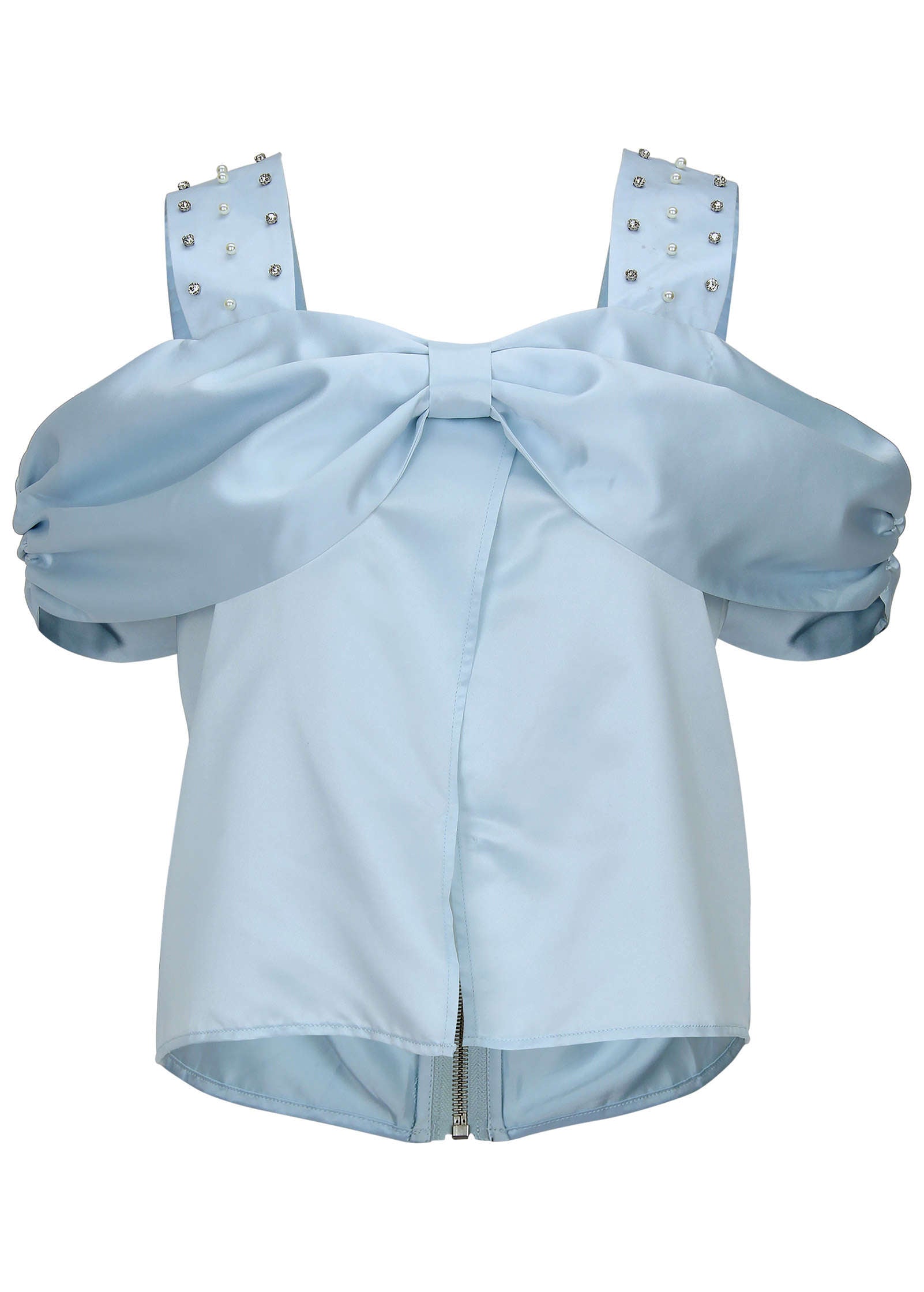 Embellished Cold Shoulder  - Skywriting