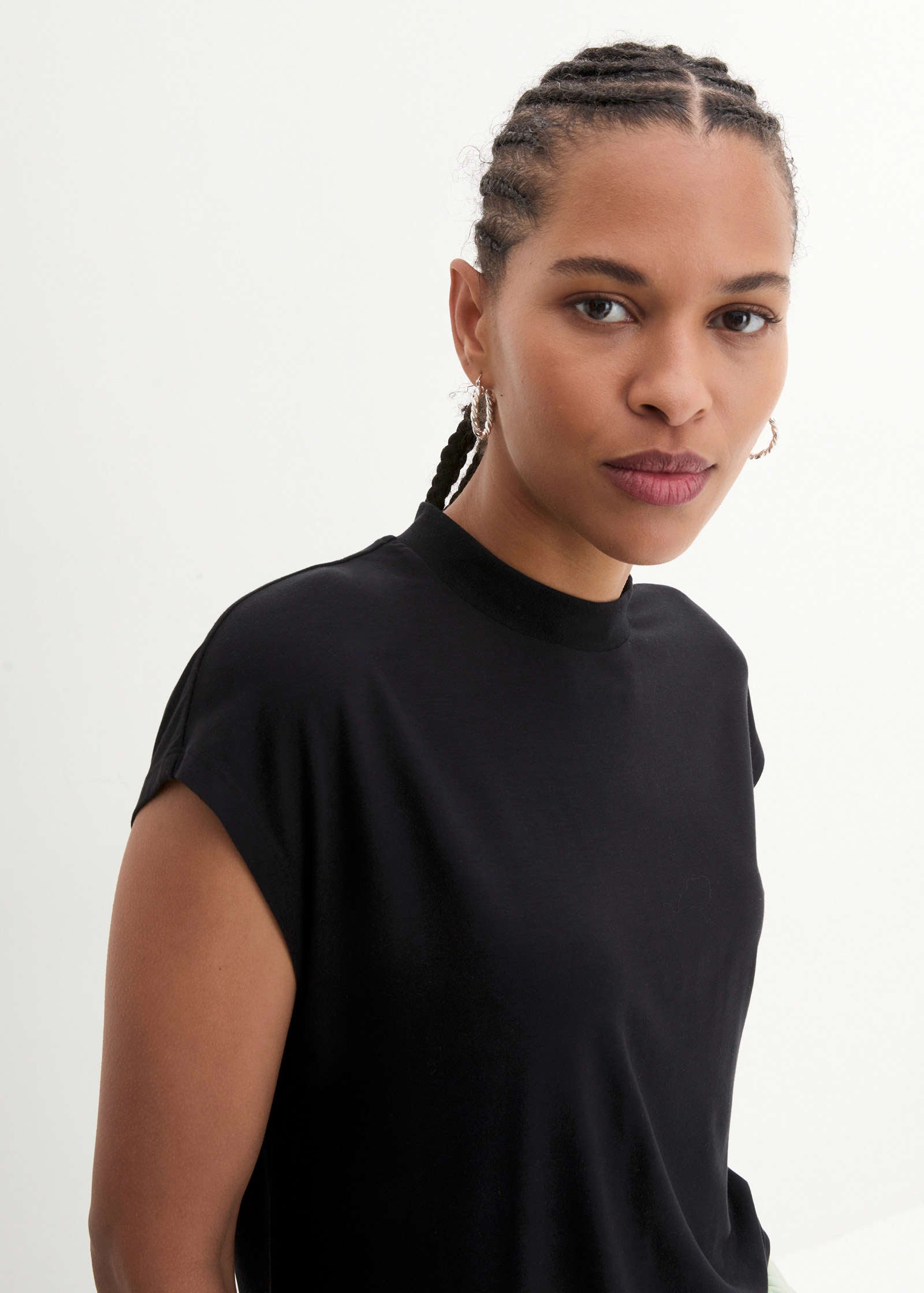 Crew Neck T-Shirt - Black