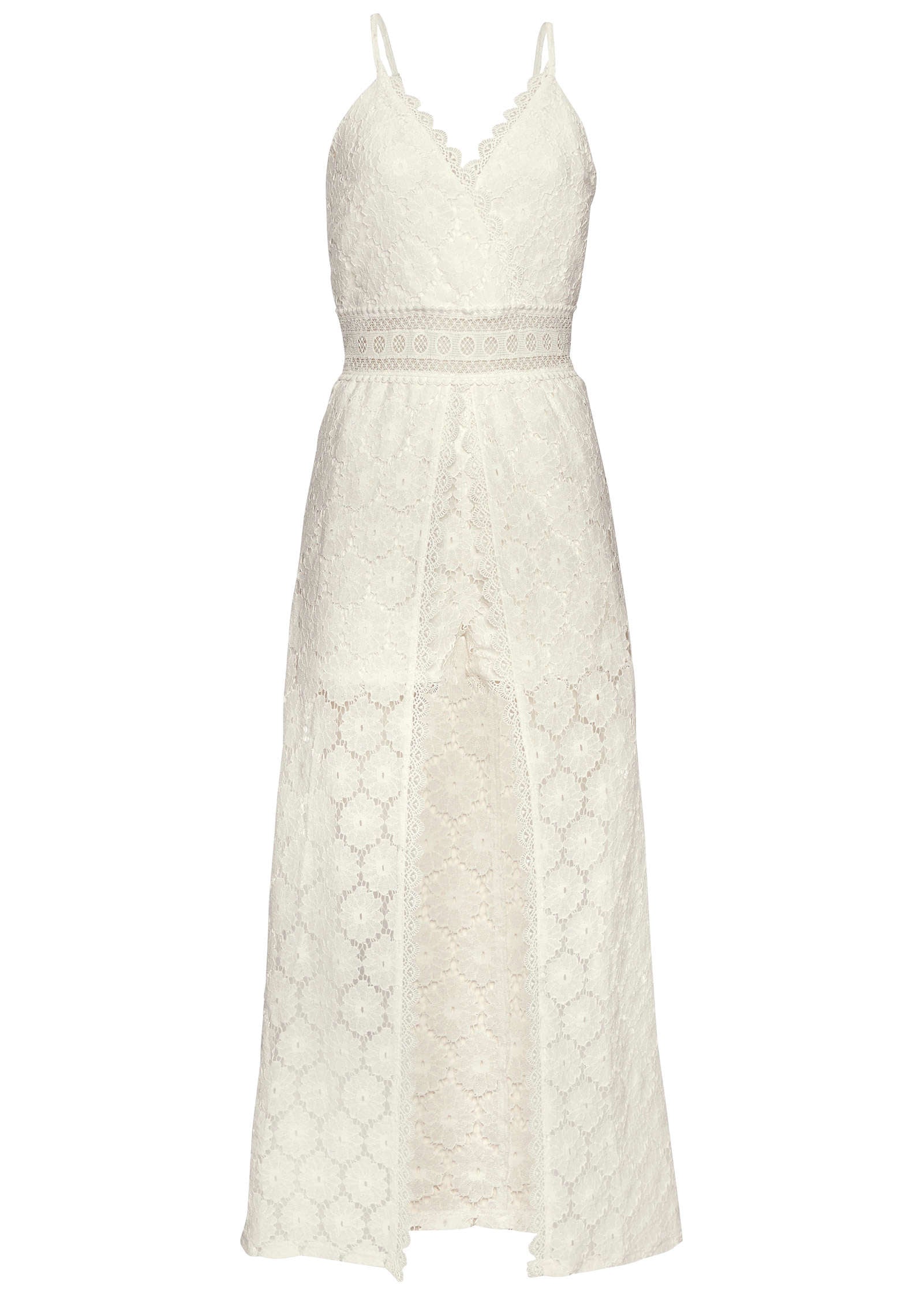 Crochet Romper - White