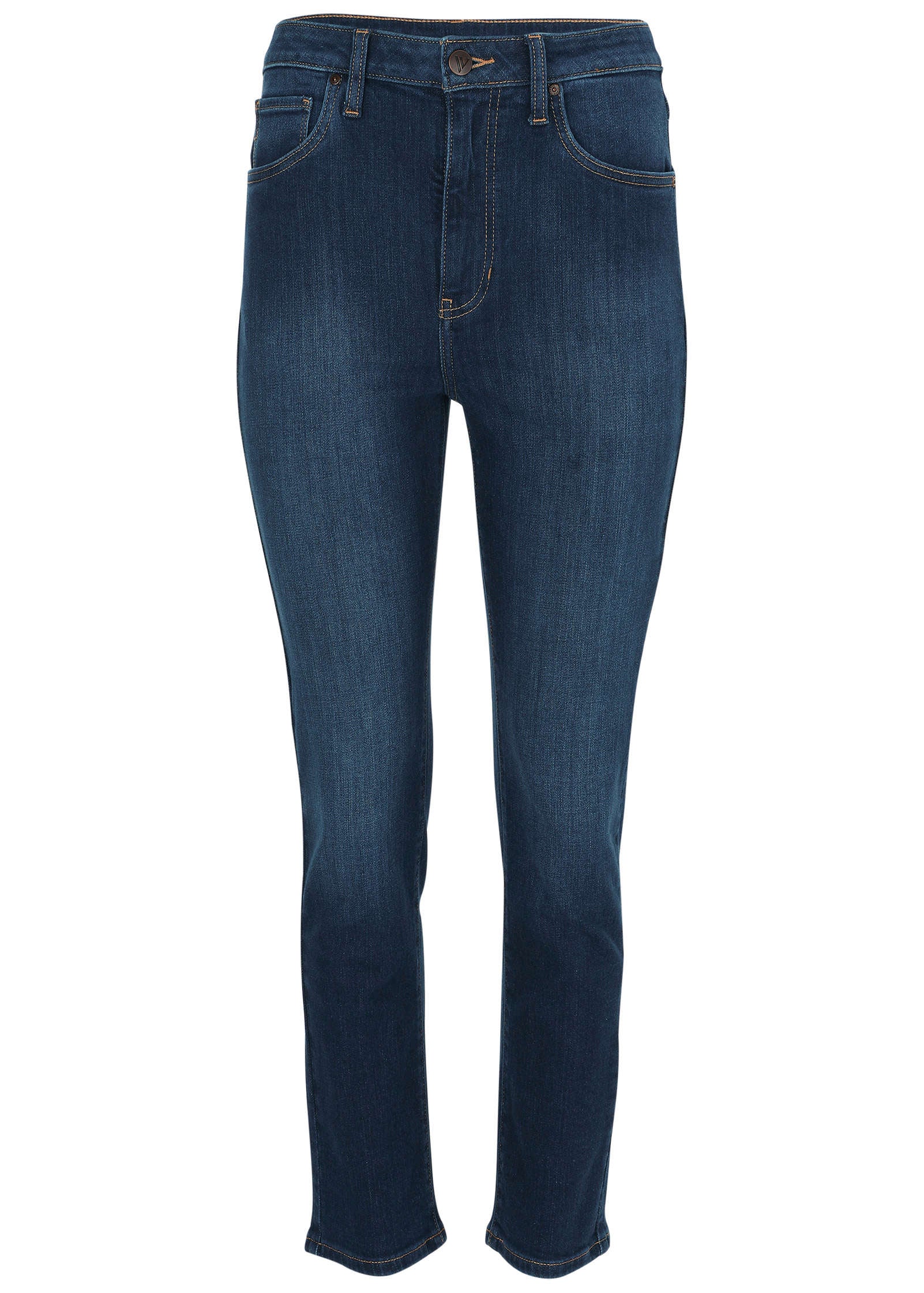 Audrey Straight Leg Jeans - Dark Wash