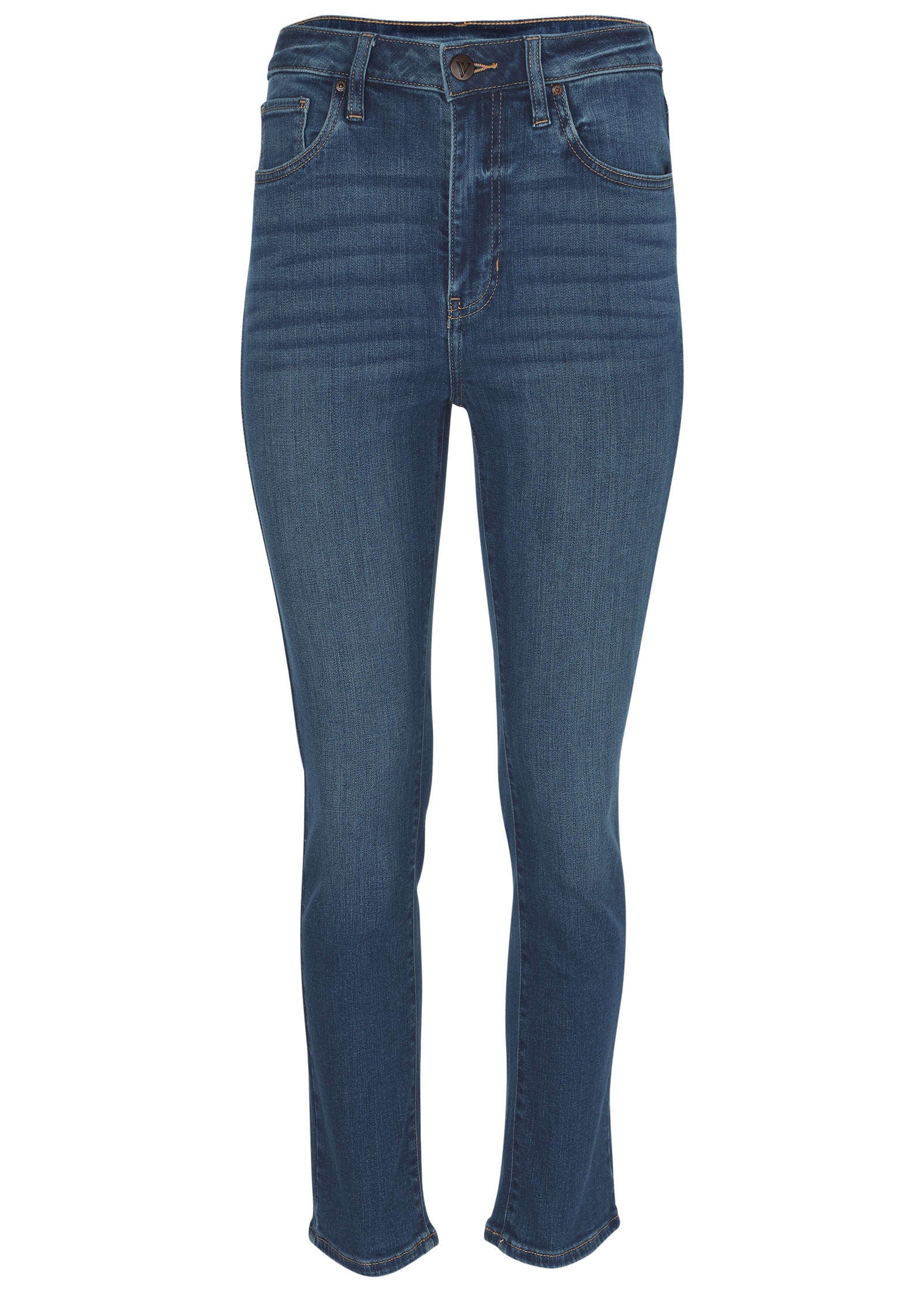 Audrey Straight Leg Jeans - Medium Wash
