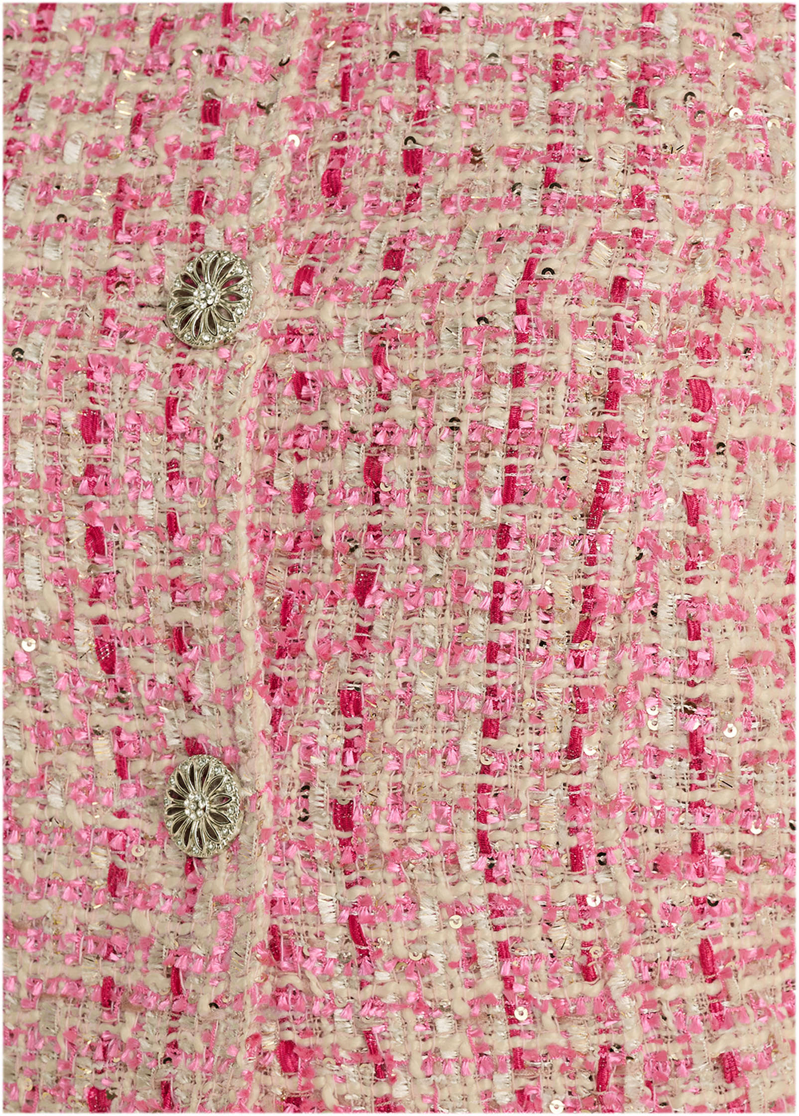 Sparkle Tweed Jacket - Pink Multi