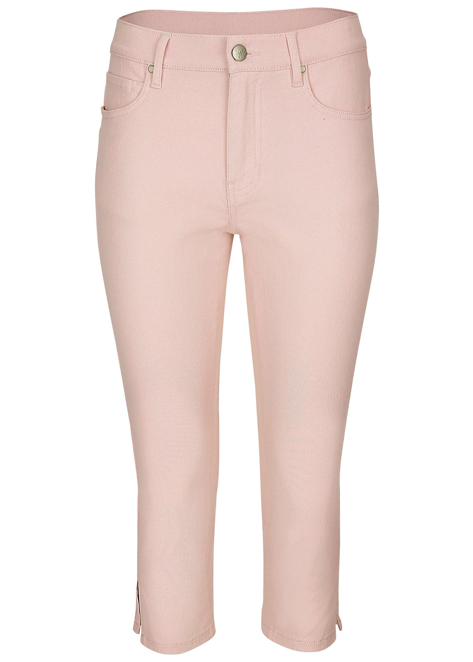 Jean Capri - Light Pink Wash