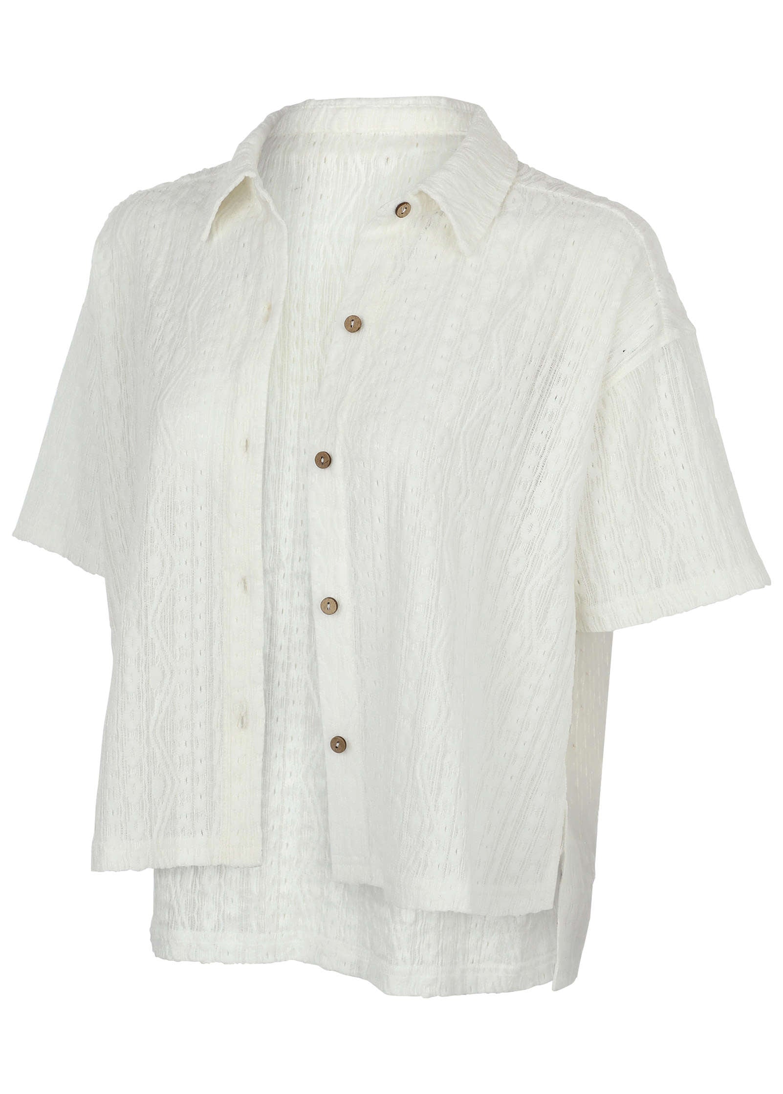 Bahama Knit Shirt - Off White