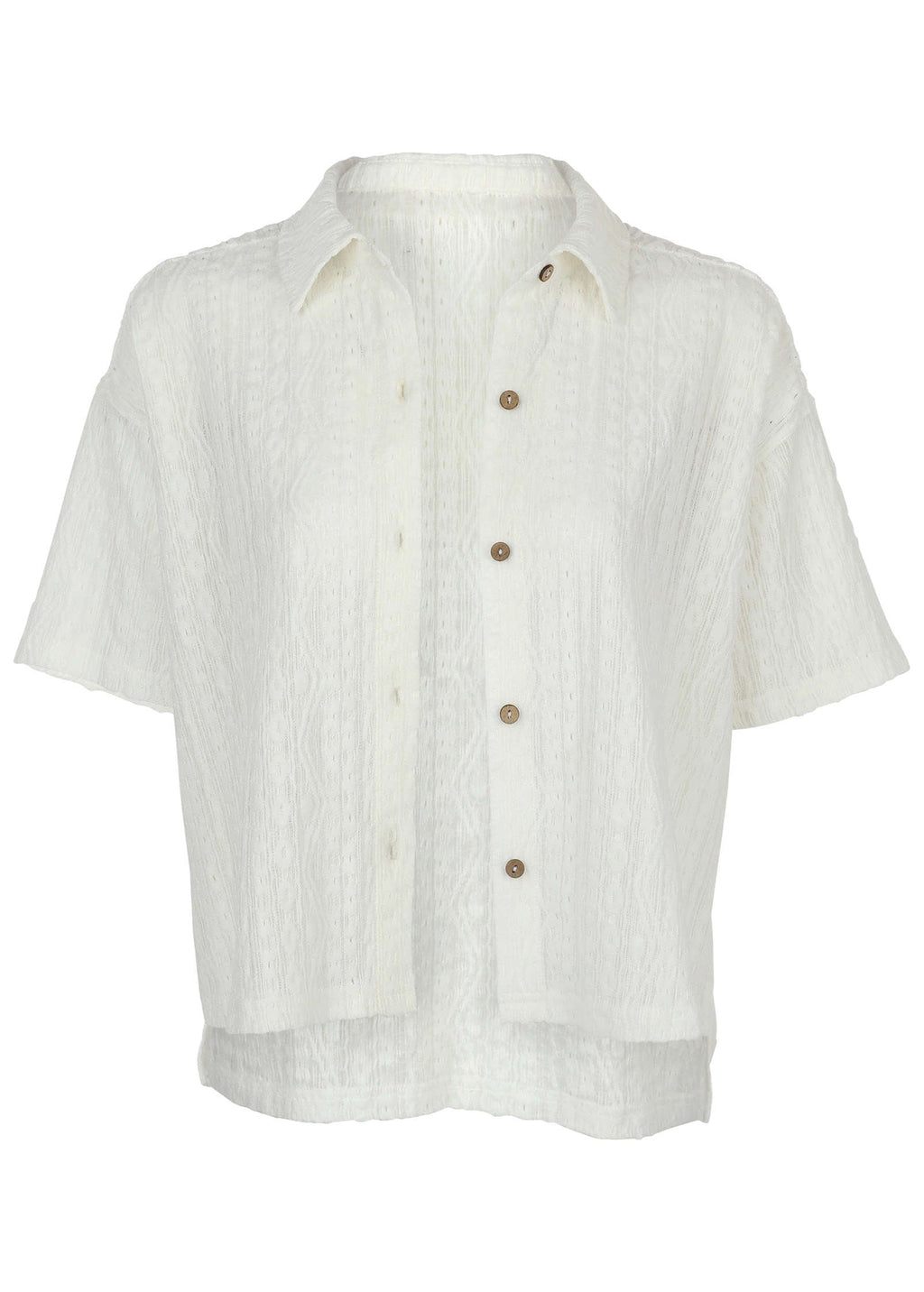 Bahama Knit Shirt - Off White
